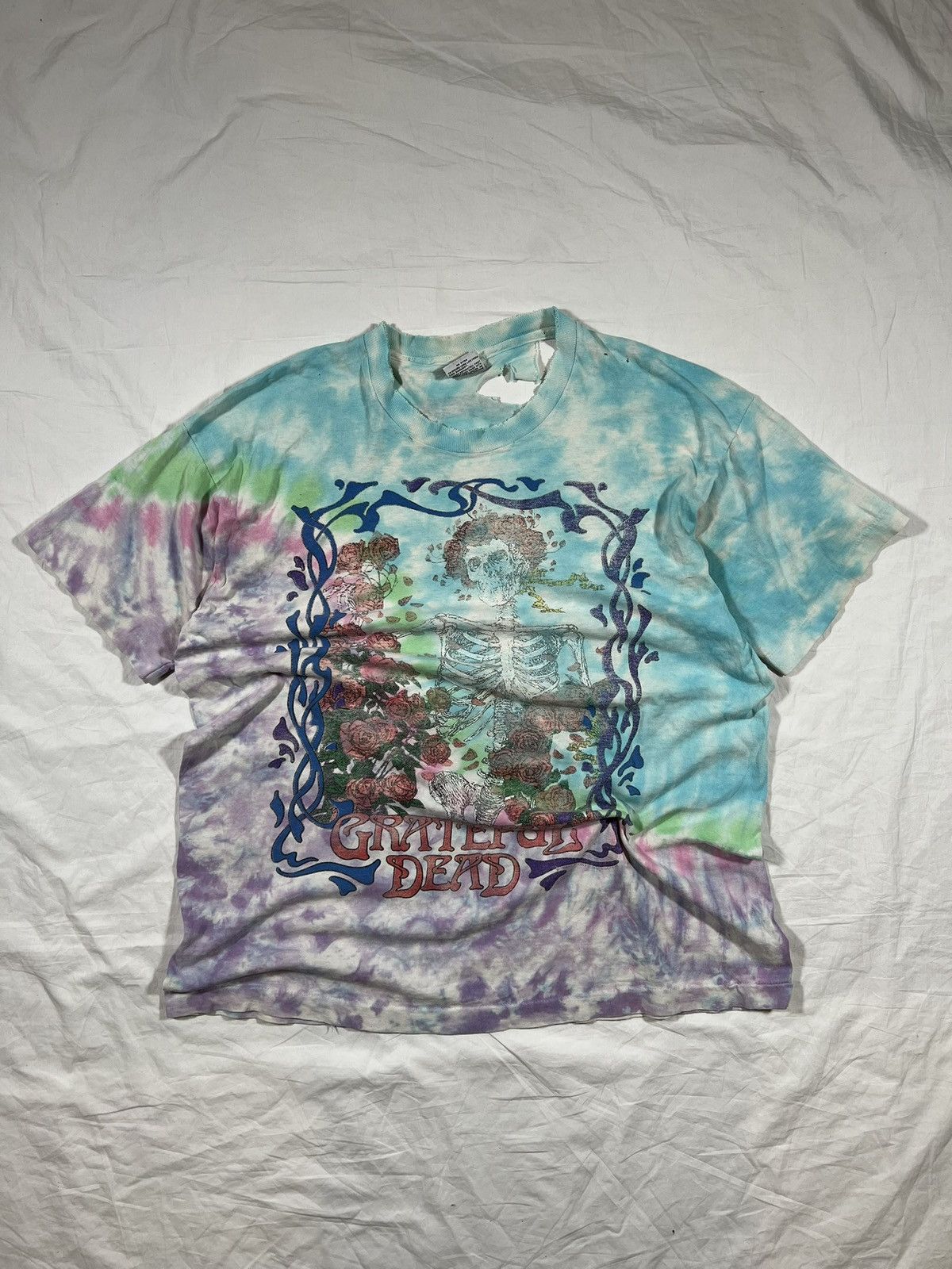 Band Tees Vintage 90s The Grateful Dead Bertha Liquid Blue Tee Thrasd Size US XL / EU 56 / 4 - 1 Thumbnail