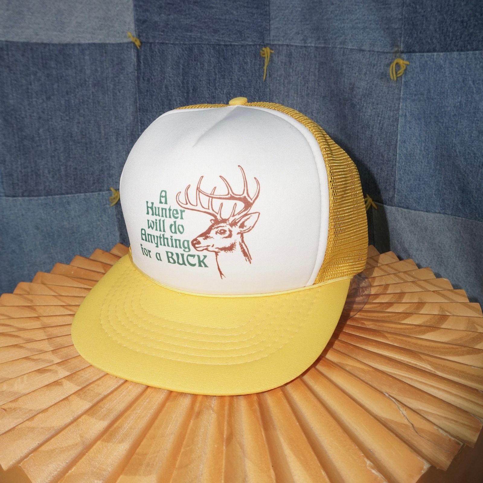 Vintage OSFA - Vintage Y2K Deer Hunting Essential 2000s Trucker Hat Size ONE SIZE - 2 Thumbnail