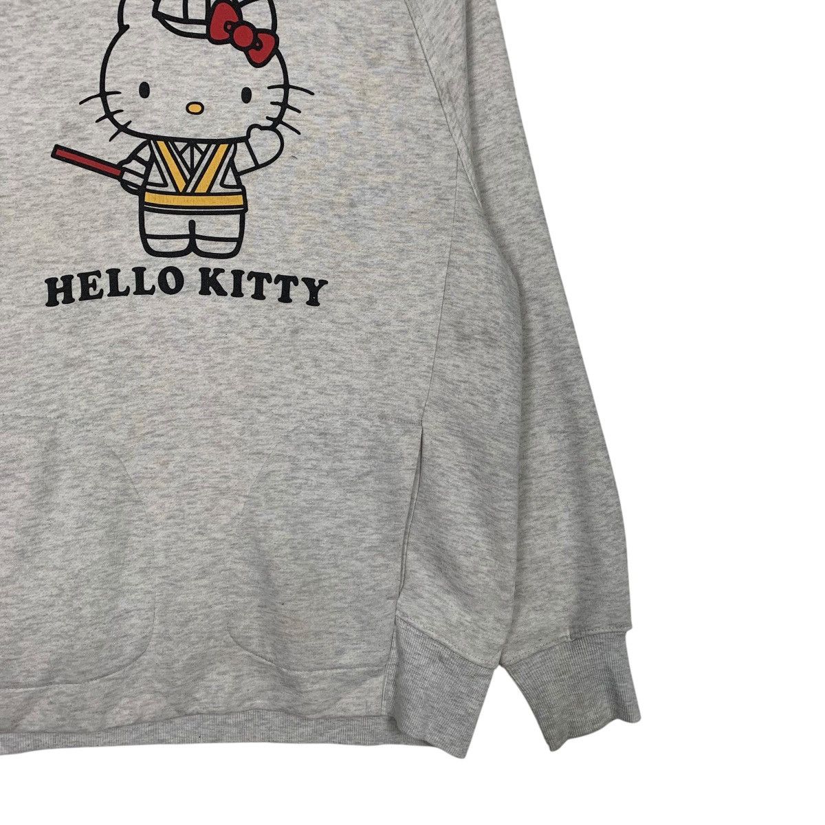 Japanese Brand Hello Kitty Big Logo Sweatshirt Size L / US 10 / IT 46 - 4 Thumbnail
