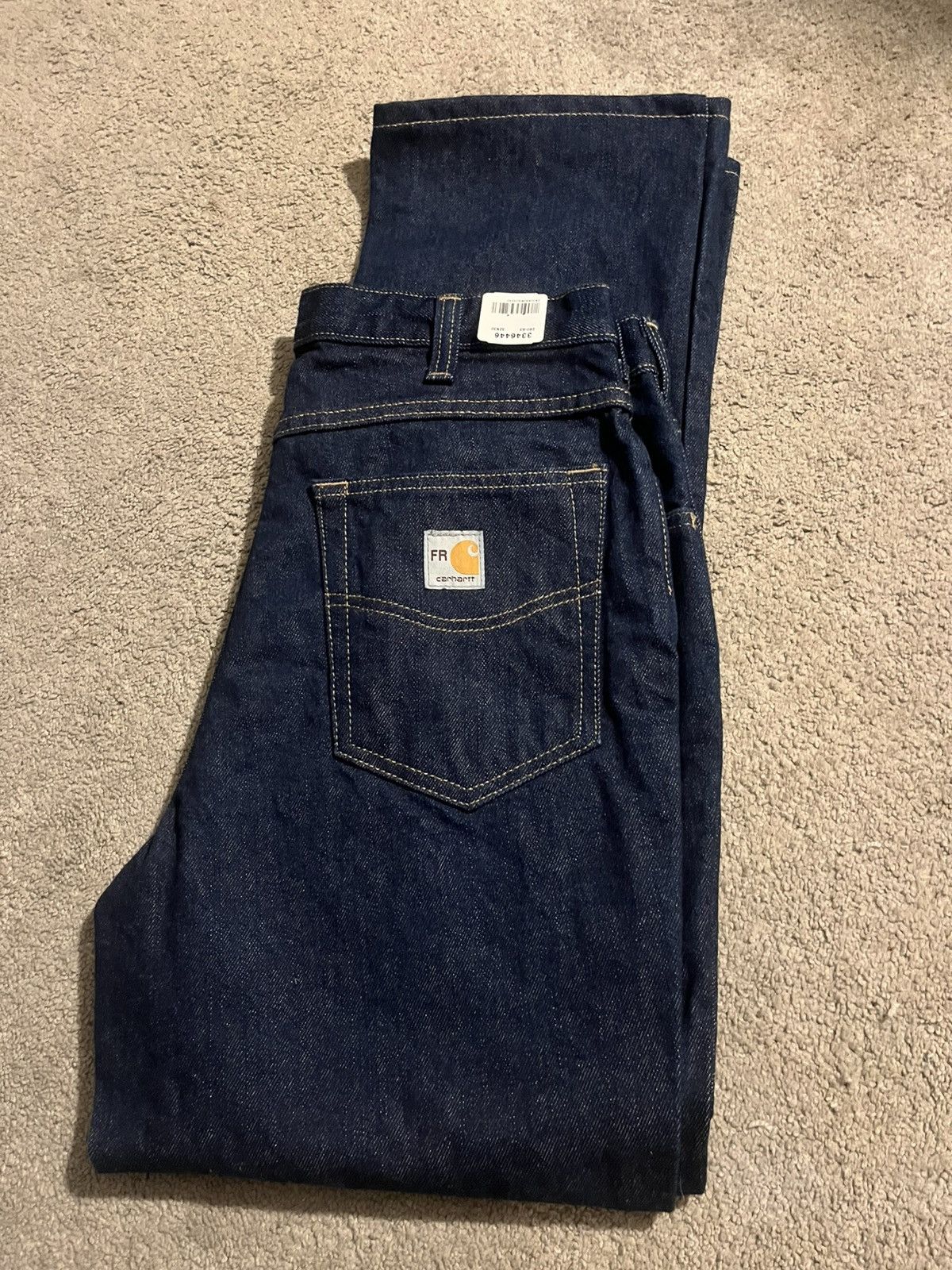 Carhartt Boot cut fire resistant carhartt work jeans Size US 32 / EU 48 - 1 Thumbnail