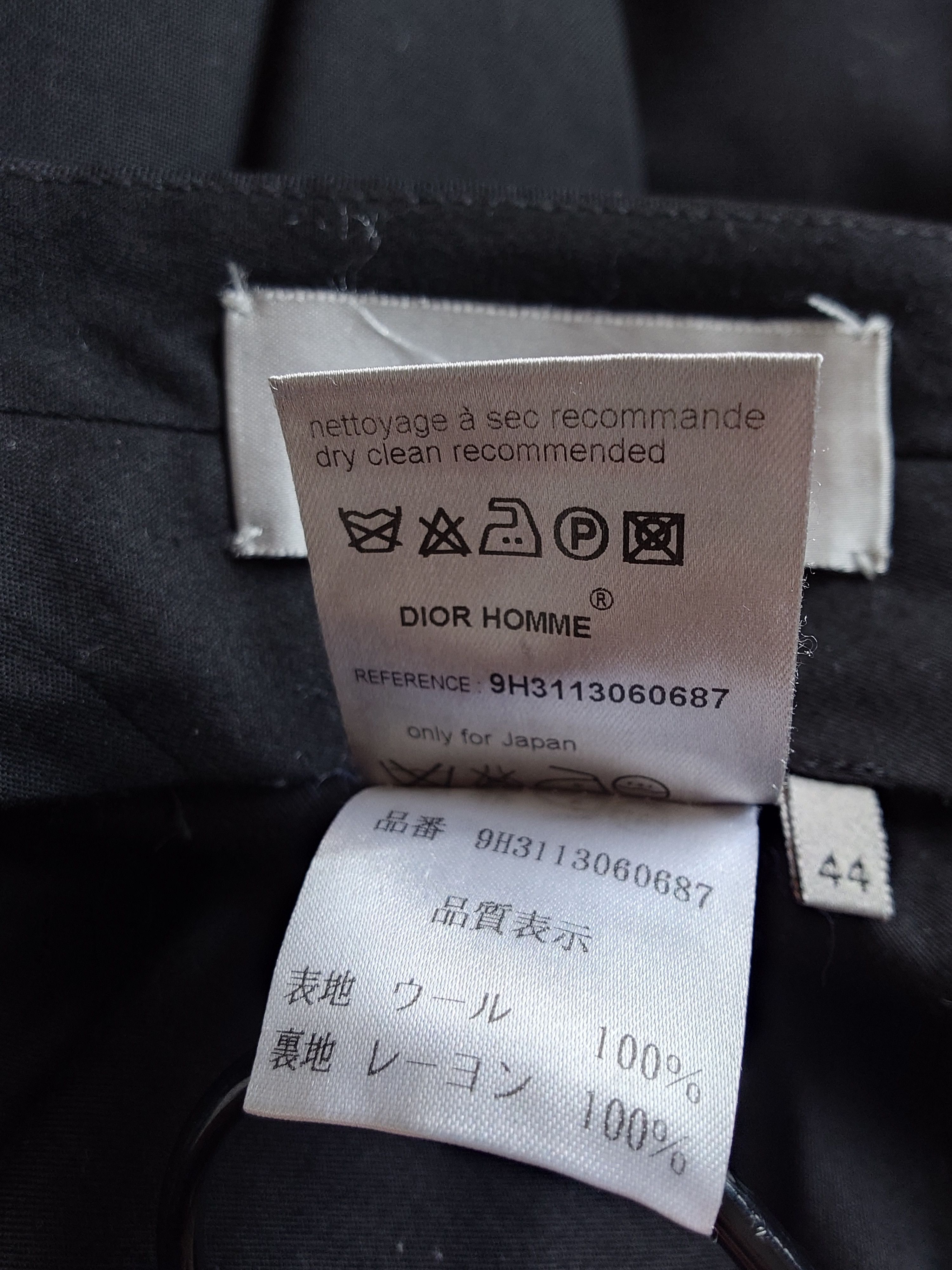 Dior Dior HOMME AW09 Zipper Trousers Size US 28 / EU 44 - 5 Thumbnail