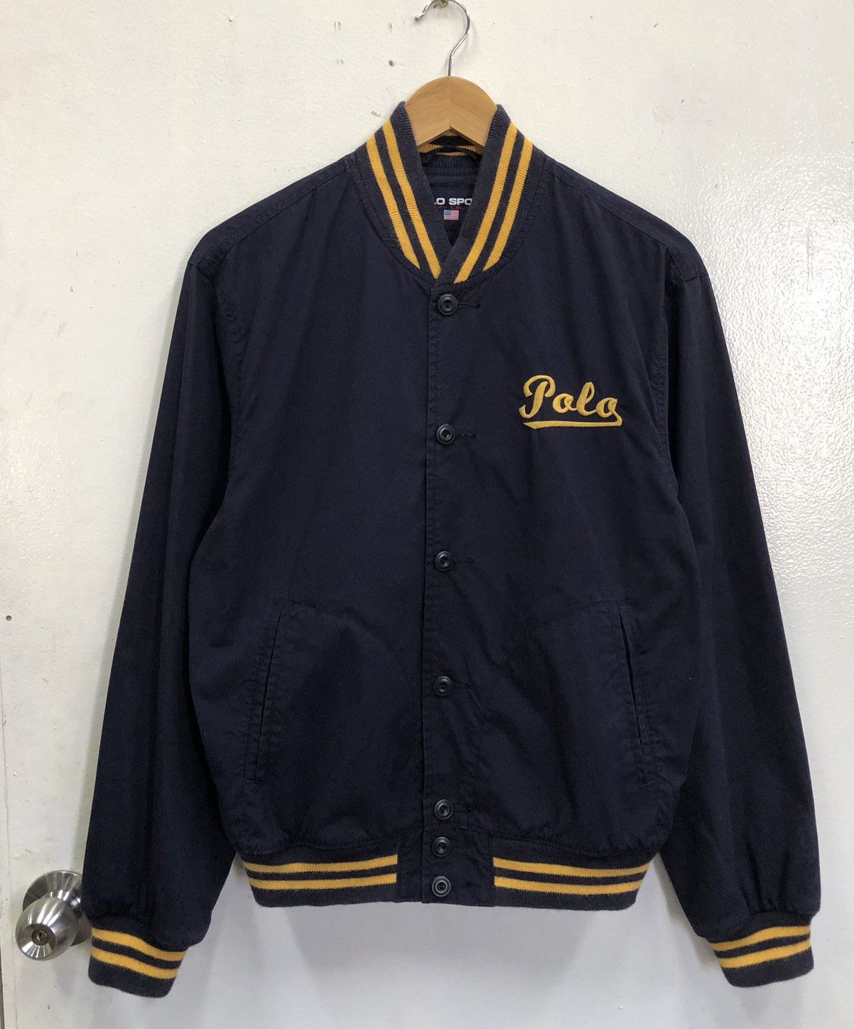 Polo Ralph Lauren VTG 90s POLO SPORT Ralph Lauren POLO Spell Out Bomber Jacket Size US M / EU 48-50 / 2 - 7 Thumbnail