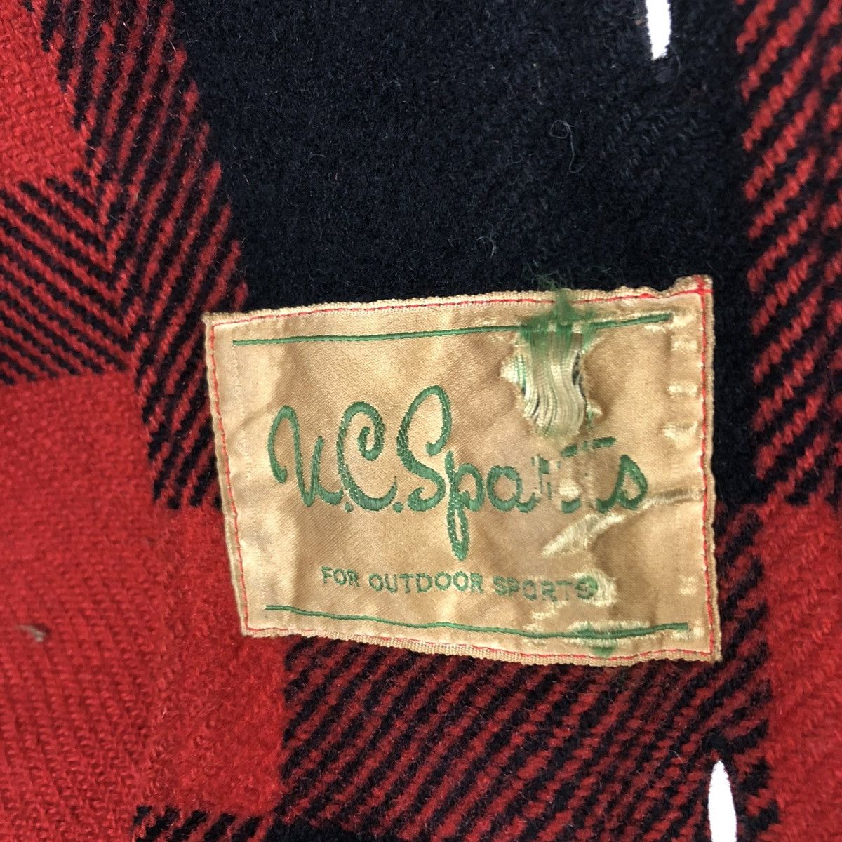 Japanese Brand 🔥VINTAGE WOOL CHORE JACKET MACKINAW KC SPORT FILSON TARTAN Size US M / EU 48-50 / 2 - 20 Thumbnail