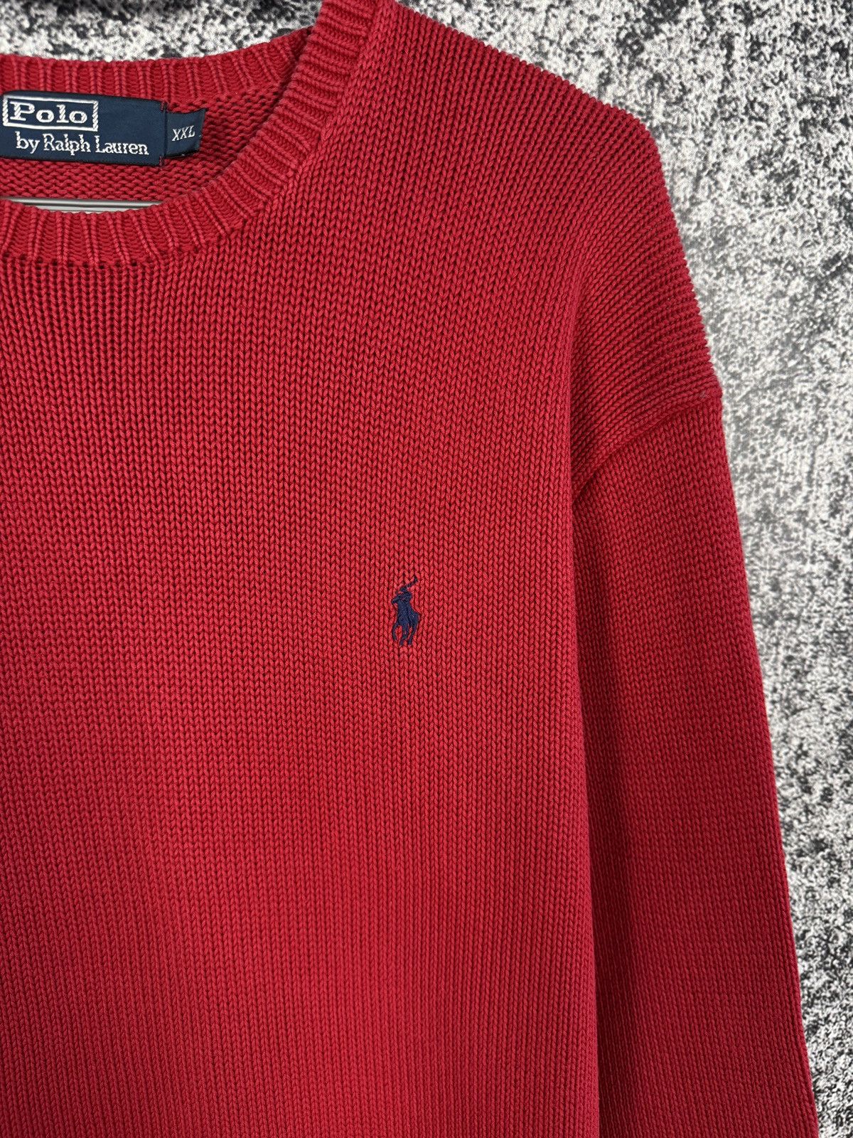 Polo Ralph Lauren Polo Ralph Lauren Vintage Crewneck Knit Sweater Pullover XXL Size US XXL / EU 58 / 5 - 6 Thumbnail