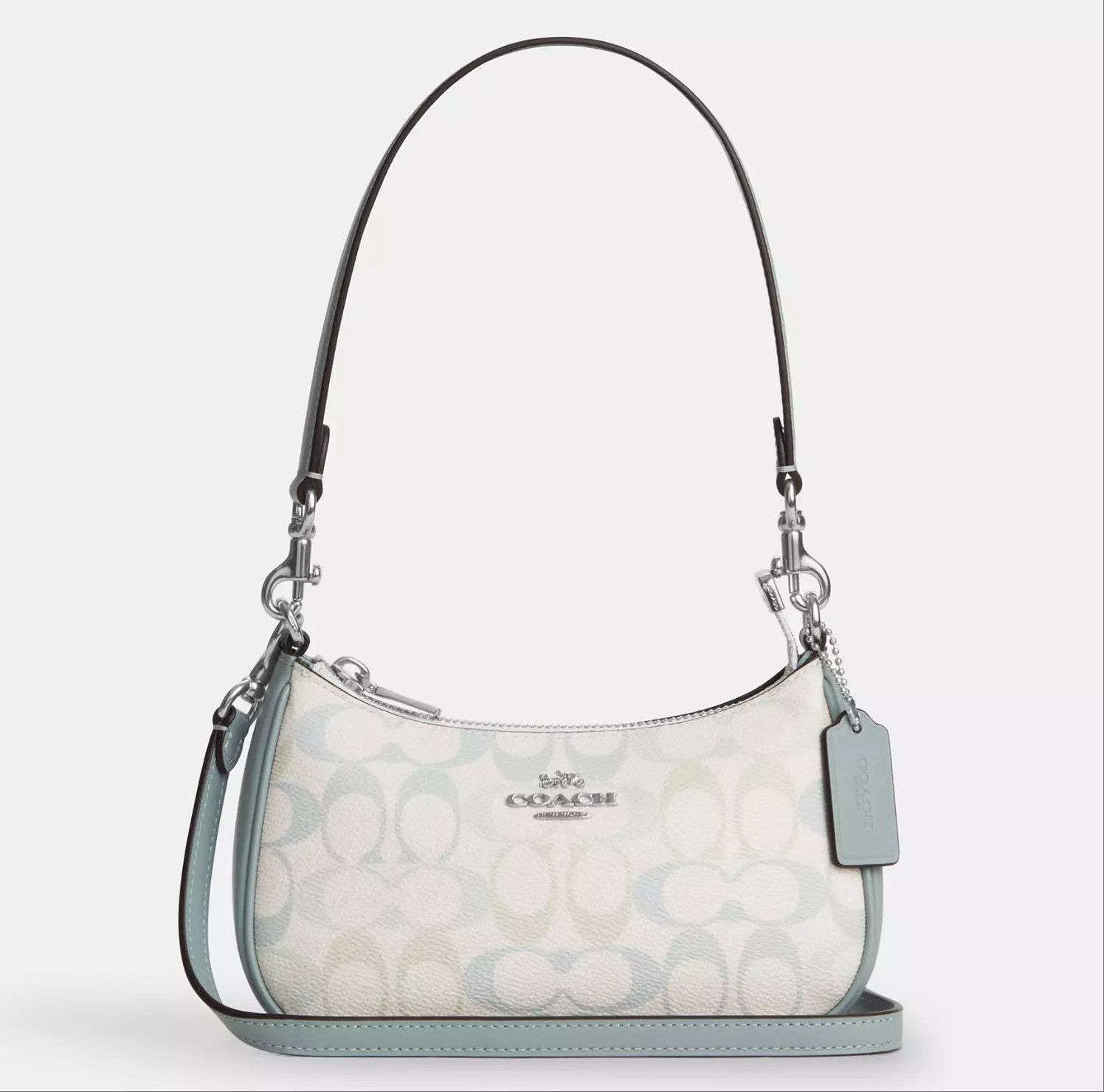 Coach Teri Mini Crossbody Bag In Pretty Signature Canvas CDW52 Size ONE SIZE - 11 Thumbnail