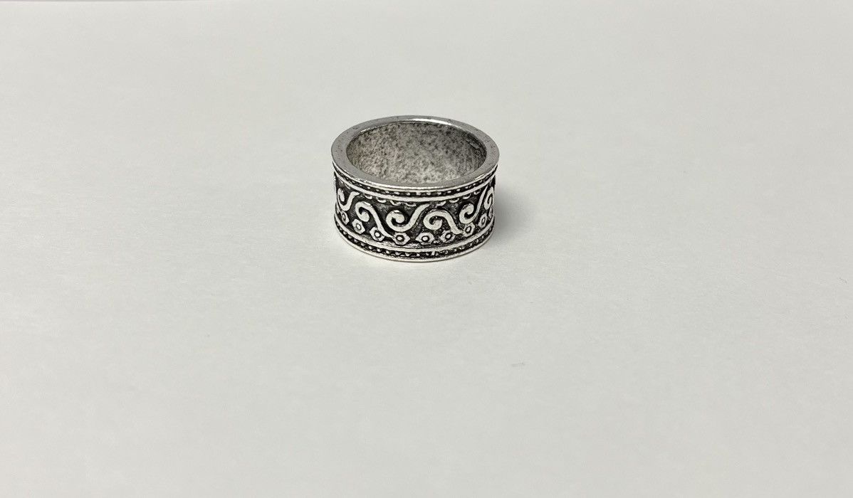 Vintage Vintage silver style ring Size ONE SIZE - 1 Thumbnail