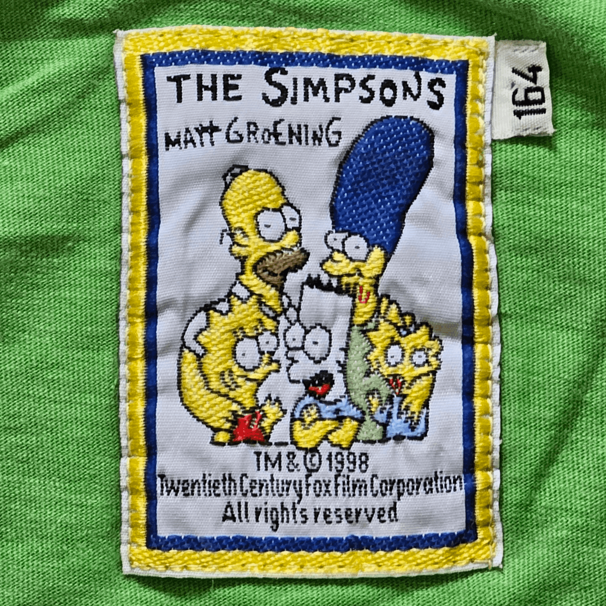 Fox Racing Bart Simpson Radical Dude 1996 Tee Size US L / EU 52-54 / 3 - 3 Thumbnail