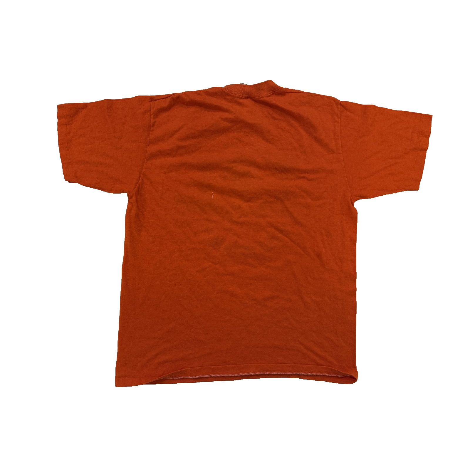 Velva Sheen Vintage 80s Syracuse TShirt Mens M Orange NCAA Basketball Size US M / EU 48-50 / 2 - 7 Thumbnail