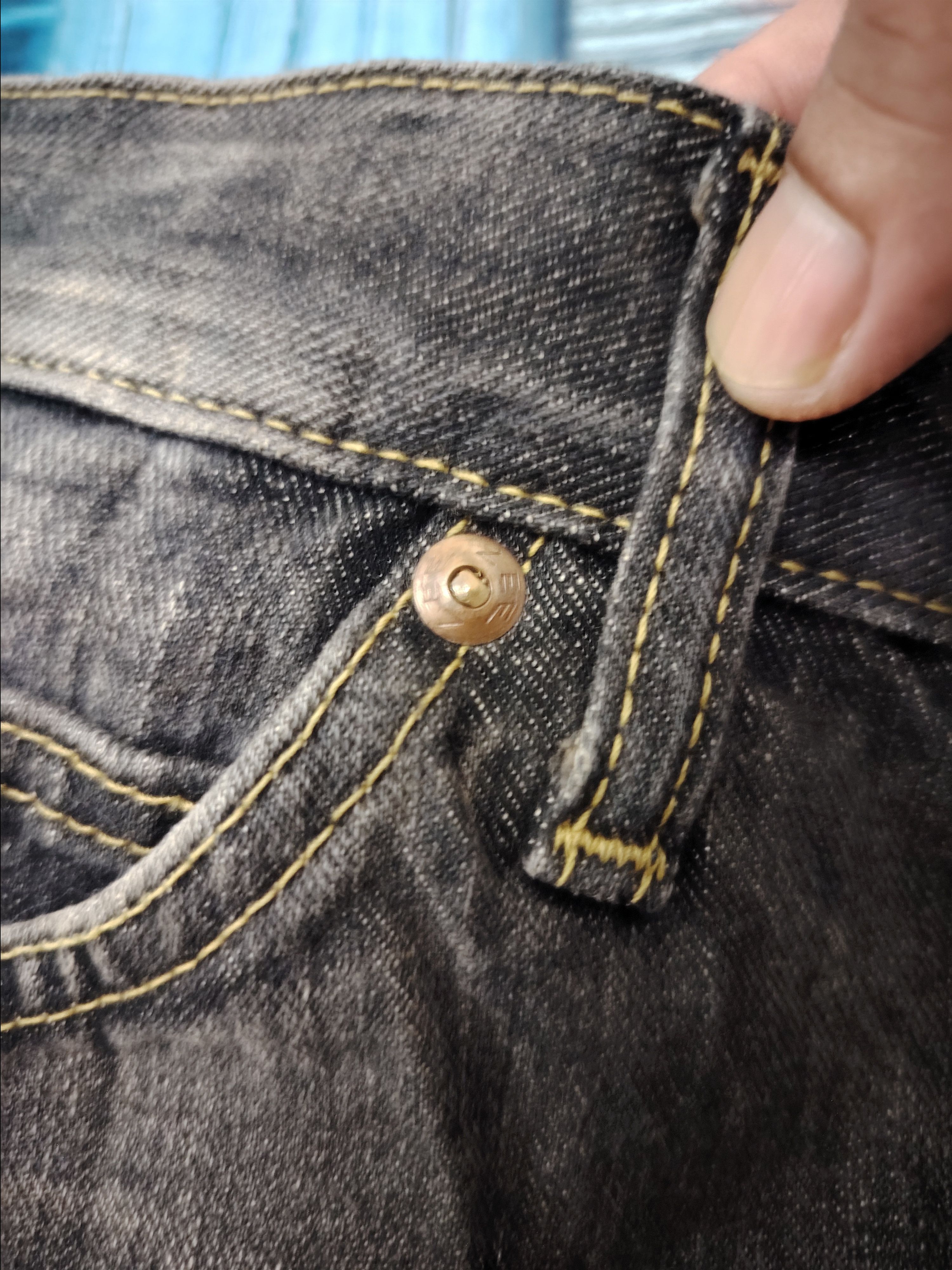 Lee × Number (N)ine Japanese Lee Flared Jeans Distressed Denim Size US 30 / EU 46 - 7 Thumbnail