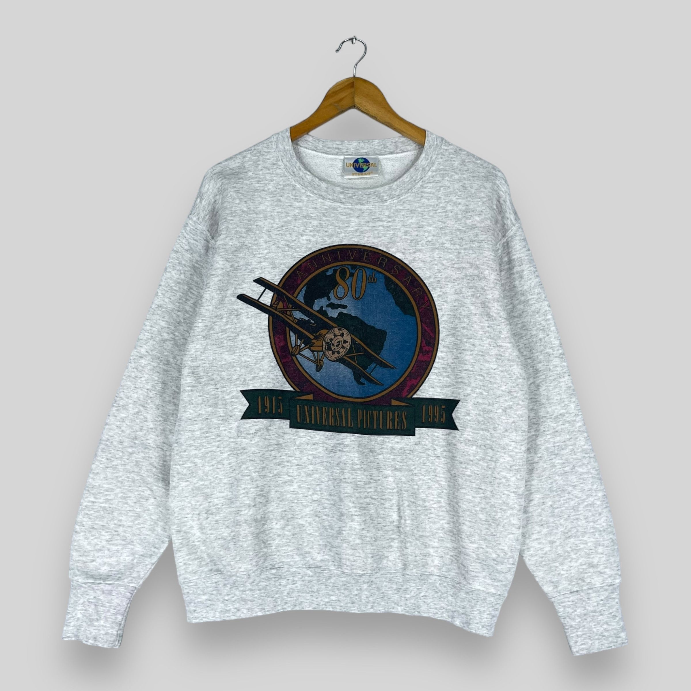 Universal Studios × Vintage Vintage 90s UNIVERSAL STUDIO Anniversary Printed Sweatshirt Size US M / EU 48-50 / 2 - 1 Thumbnail