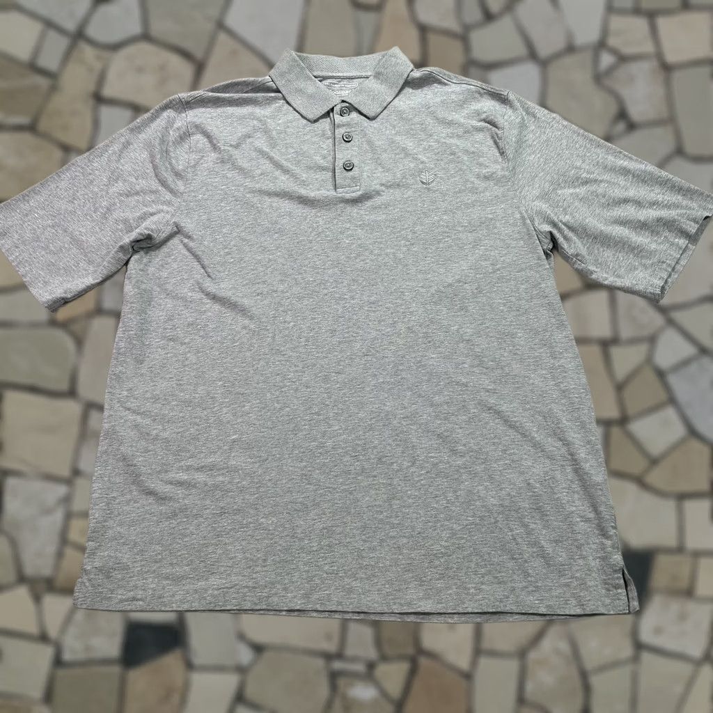 Vintage Coolibar Polo Shirt Mens L Gray Solid UPF 50+ Sun Protection Stretch Casual Polo Shirt Mens L Gray Solid UPF 50+ Sun Protection Stretch Casual Size US L / EU 52-54 / 3 - 1 Thumbnail