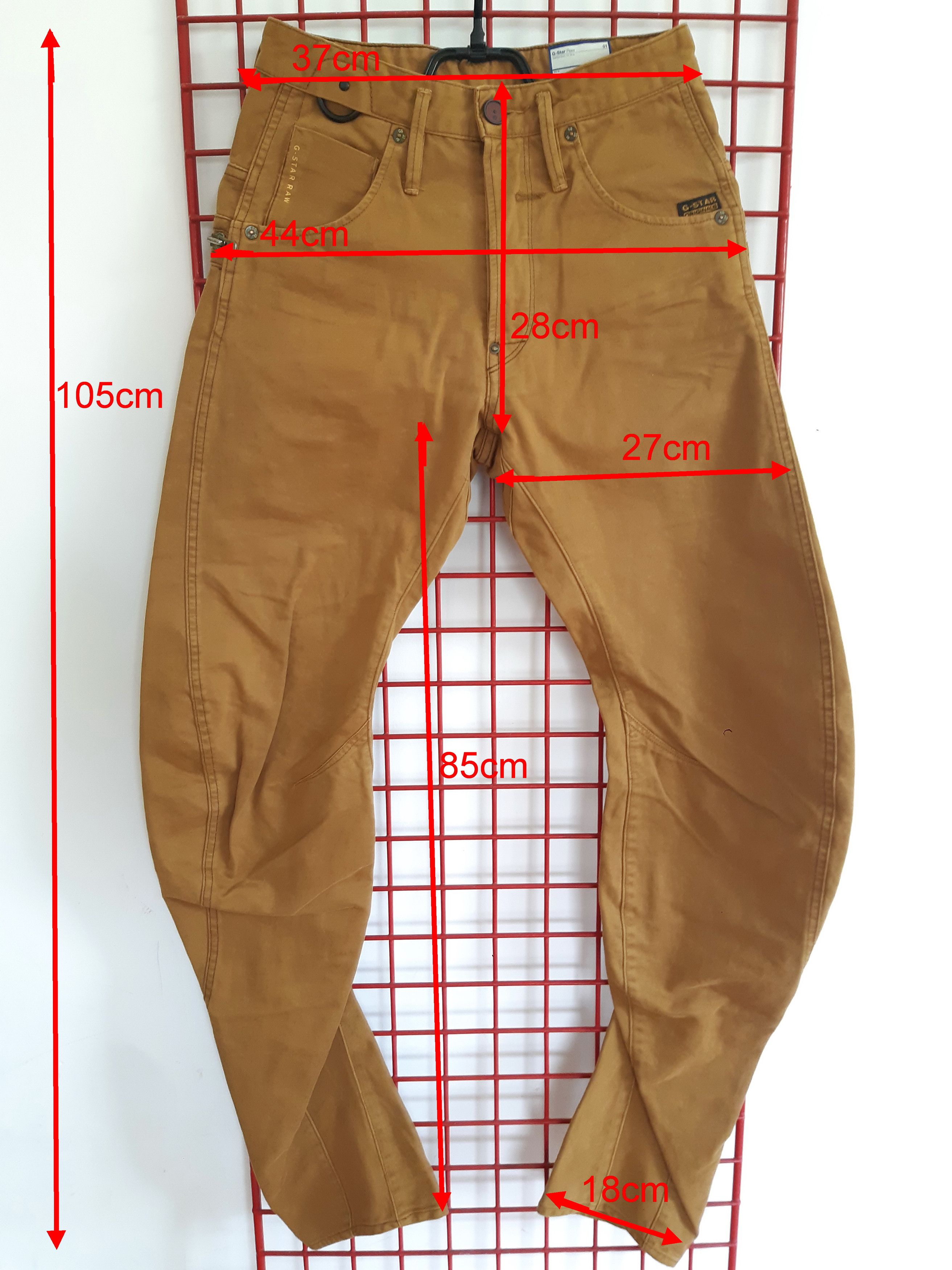 G-Star G-STAR Raw Denim 3d loose tapered 27/34 Size US 27 - 8 Thumbnail