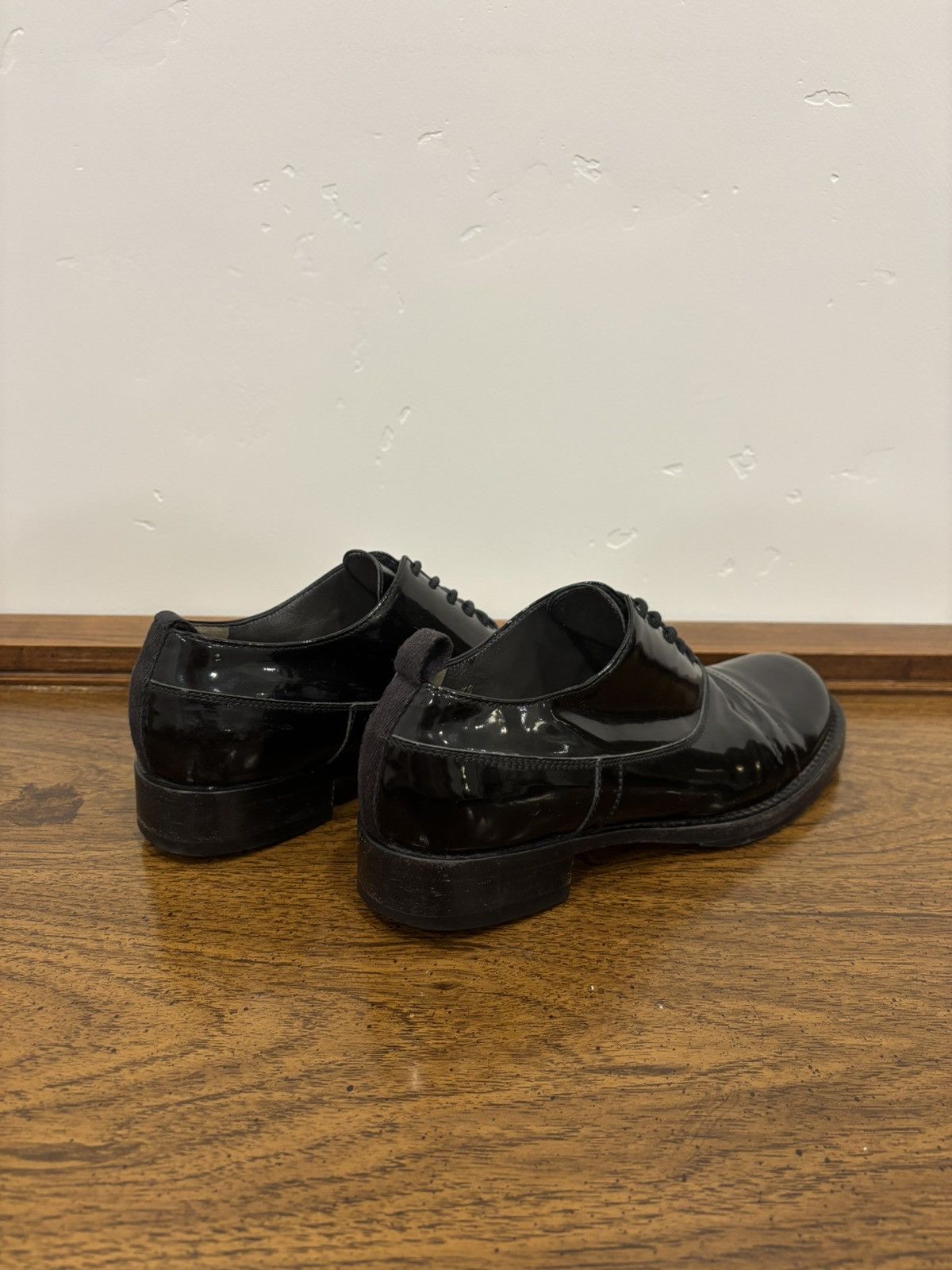 Miu Miu Miu Miu Patent Leather Oxfords Size US 8 / IT 38 - 2 Thumbnail