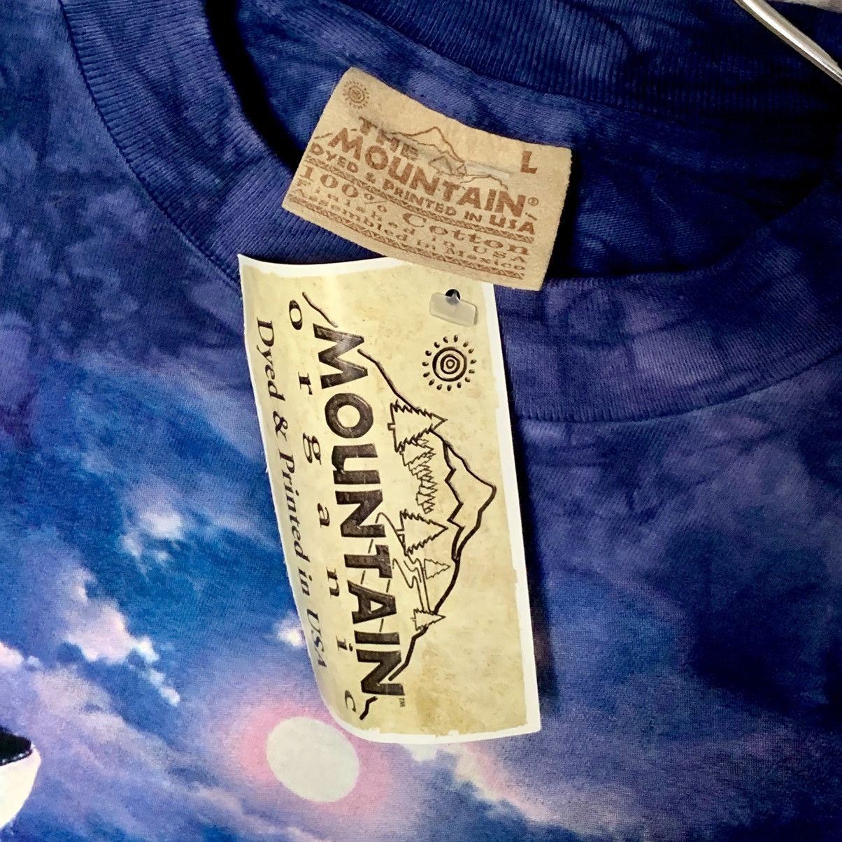 The Mountain Rare Vintage Tie Dyed Graphic Tee Size US L / EU 52-54 / 3 - 4 Thumbnail