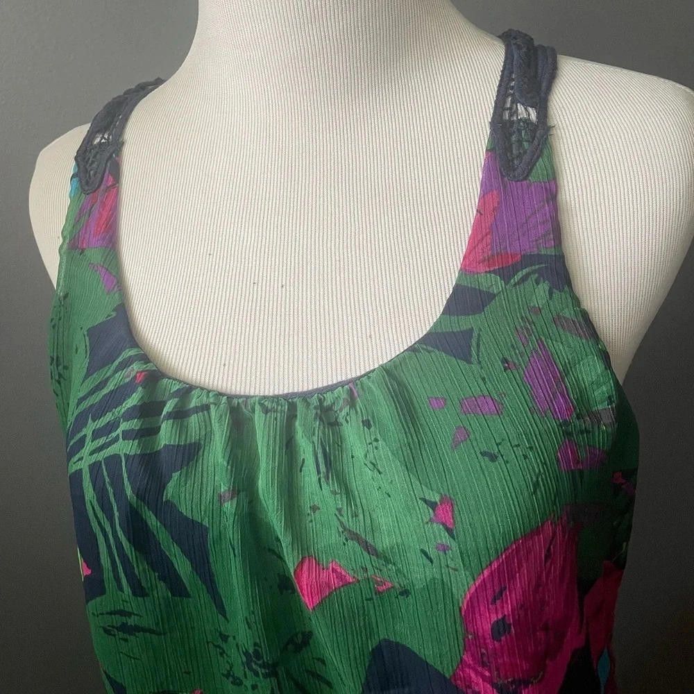 Other Floral Pattern Spaghetti Strap Top Size S / US 4 / IT 40 - 2 Thumbnail