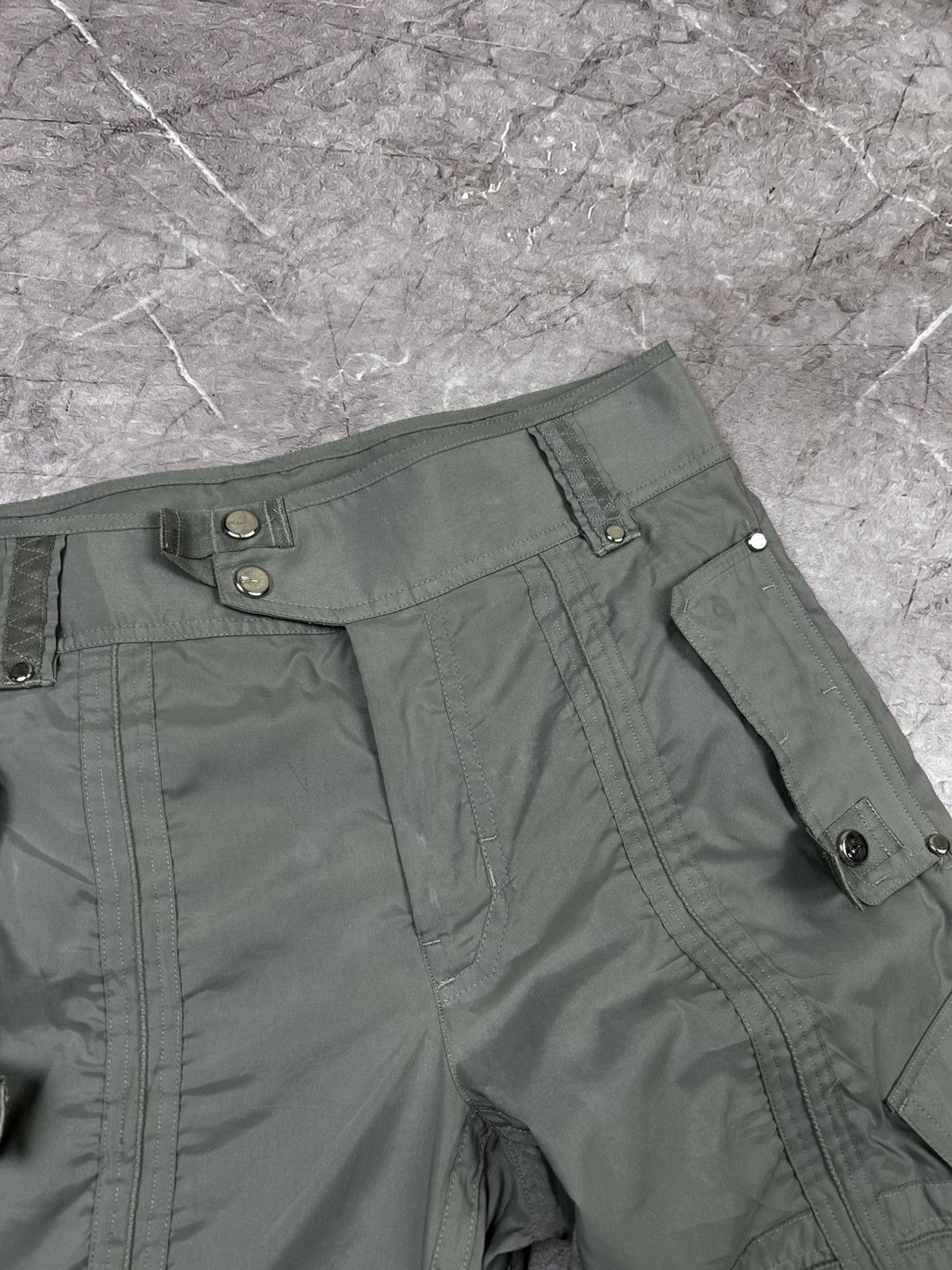 Polo Ralph Lauren Polo Ralph Lauren Gray Multipocket Cargo Pants Women's Size 28" / US 6 / IT 42 - 4 Thumbnail