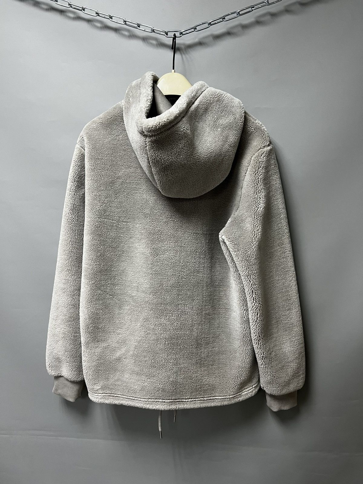 Japanese Brand × Mki Miyuki Zoku MKI Miyuki Zoki Sherpa Hoodie Fleece Jacket 1/4 zip y2k Size US S / EU 44-46 / 1 - 2 Thumbnail