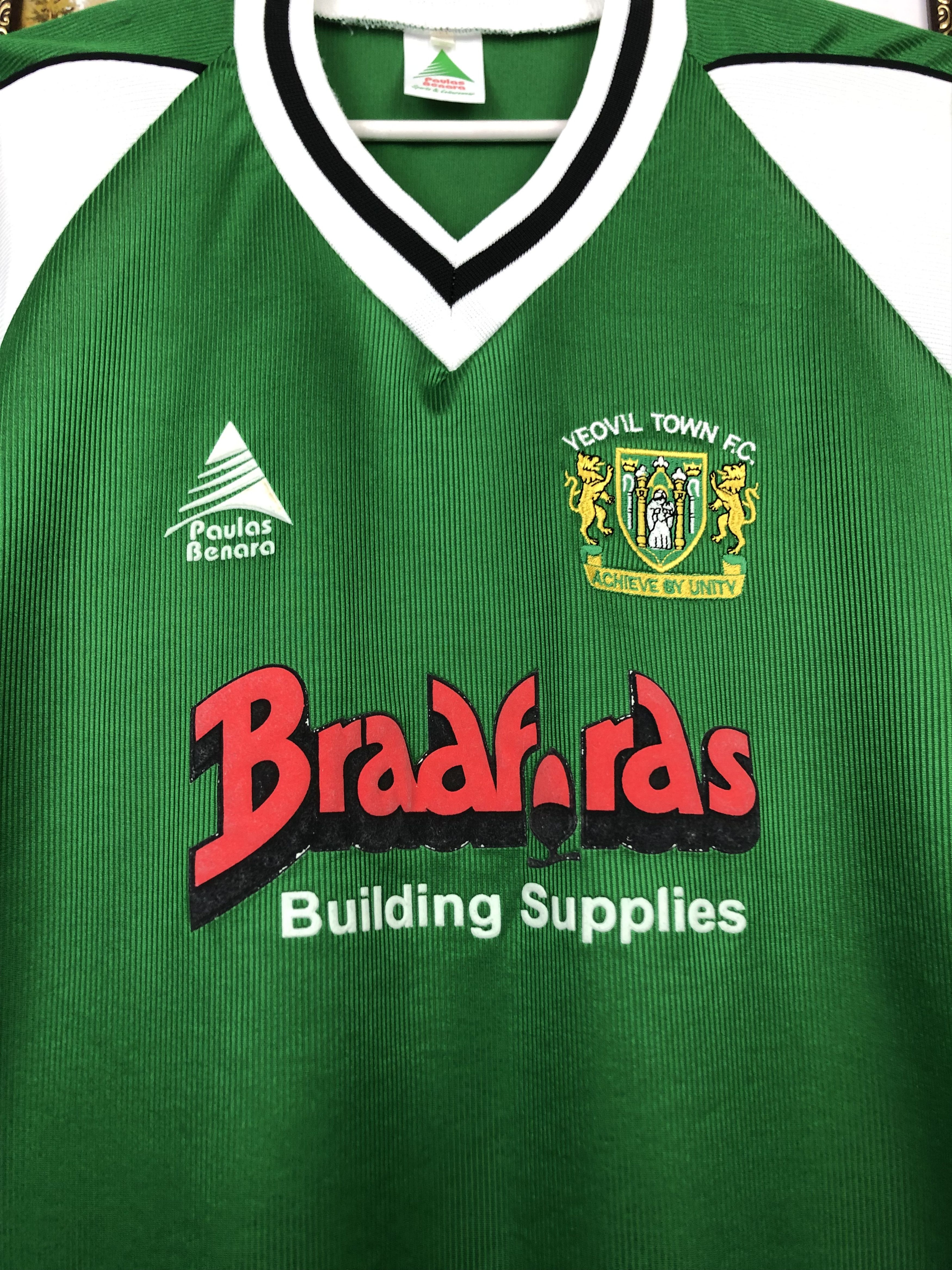 Yeovil Town football shirt 2002 Soccer Jersey Mens Trikot