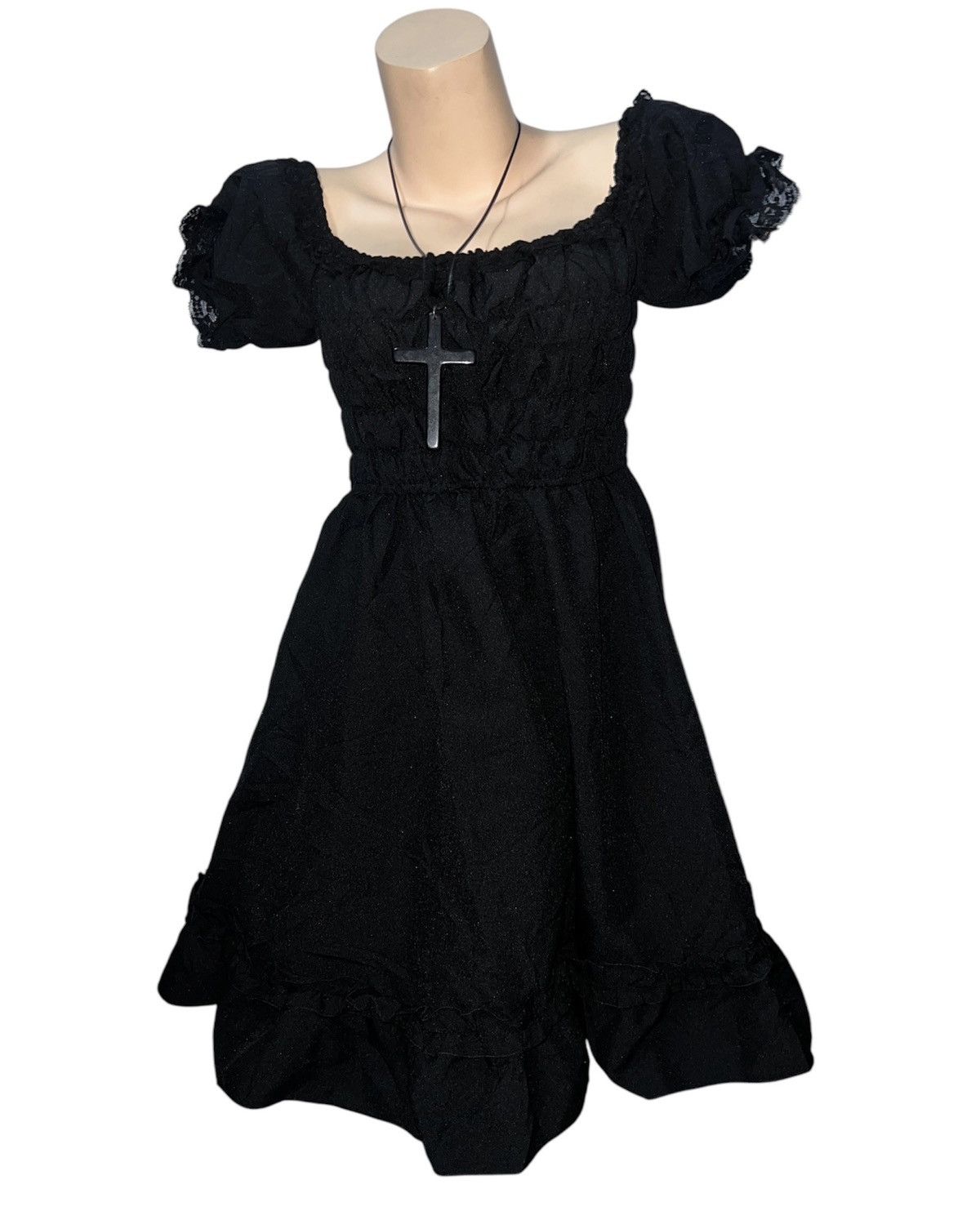 Japanese Brand BodyLine Maiden doll dress 🧛🏻‍♀️ Size ONE SIZE - 5 Thumbnail