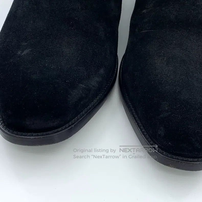 Saint Laurent Paris Saint Laurent Paris Black Round Toe Suede Casual Short Boo Size US 8.5 / EU 41-42 - 8 Thumbnail