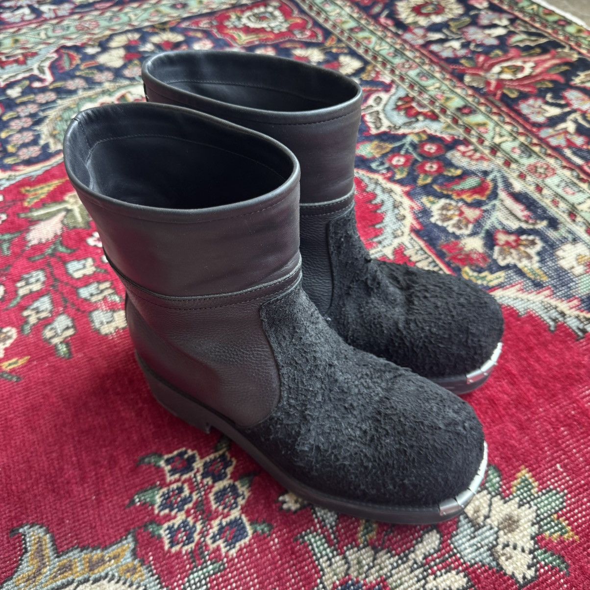 Suede Moto “Biker” Boots