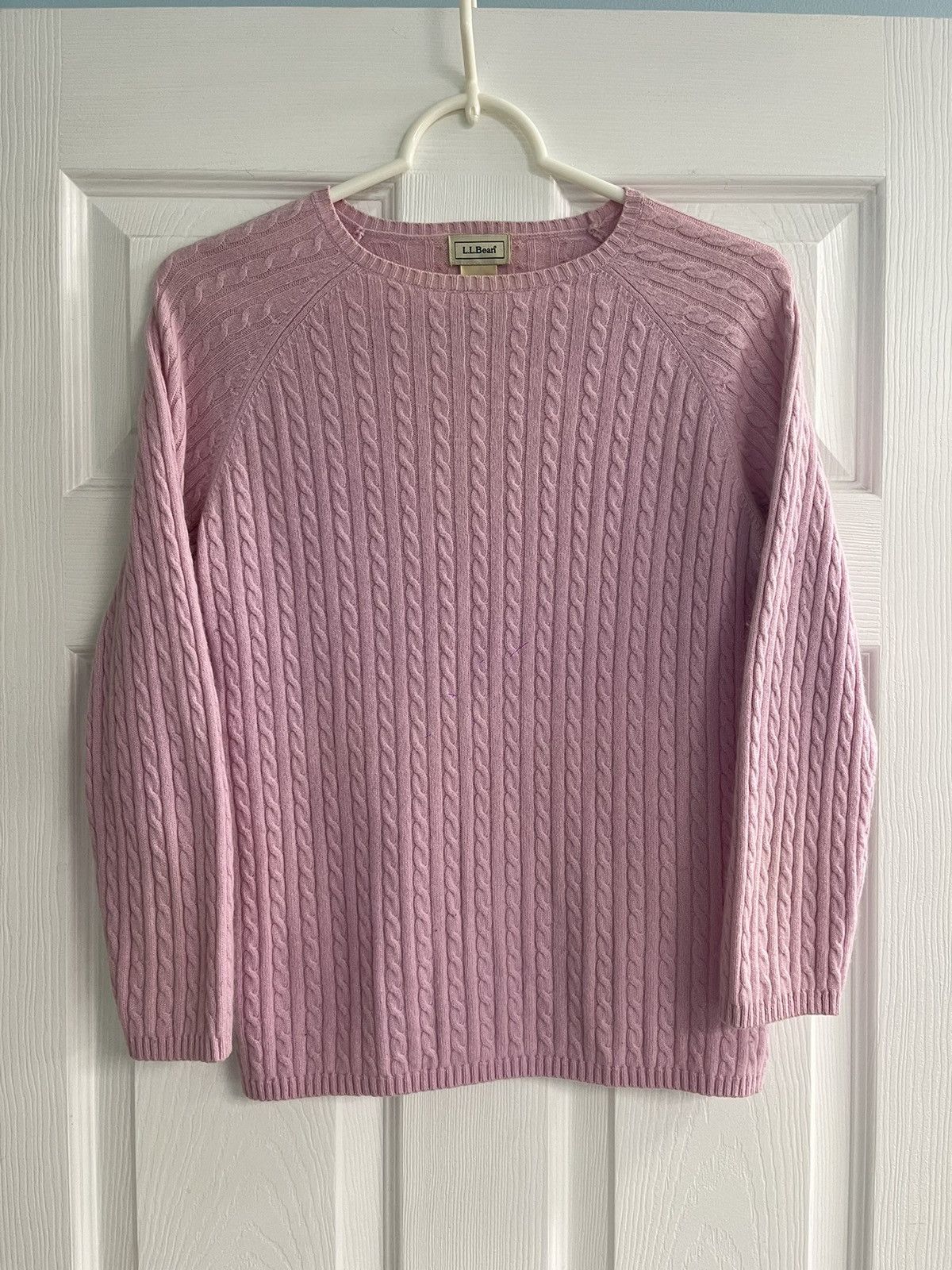 L.L. Bean Vintage L.L.Bean Pink Cashmere Sweater Size S / US 4 / IT 40 - 1 Thumbnail