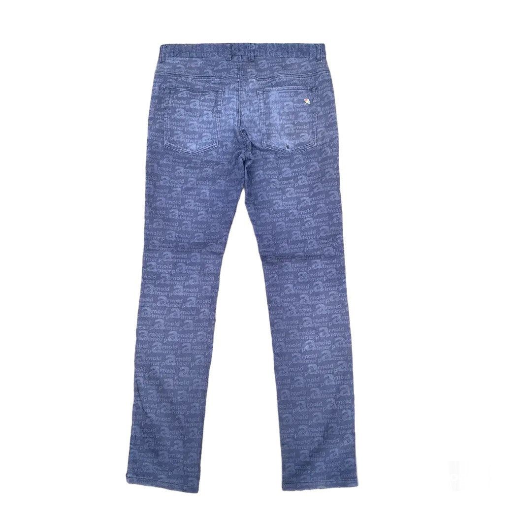 Japanese Brand 💥1990’s VINTAGE ARNOLD PALMER 32x32 TROUSERS MONOGRAM PANTS Size US 32 / EU 48 - 2 Thumbnail