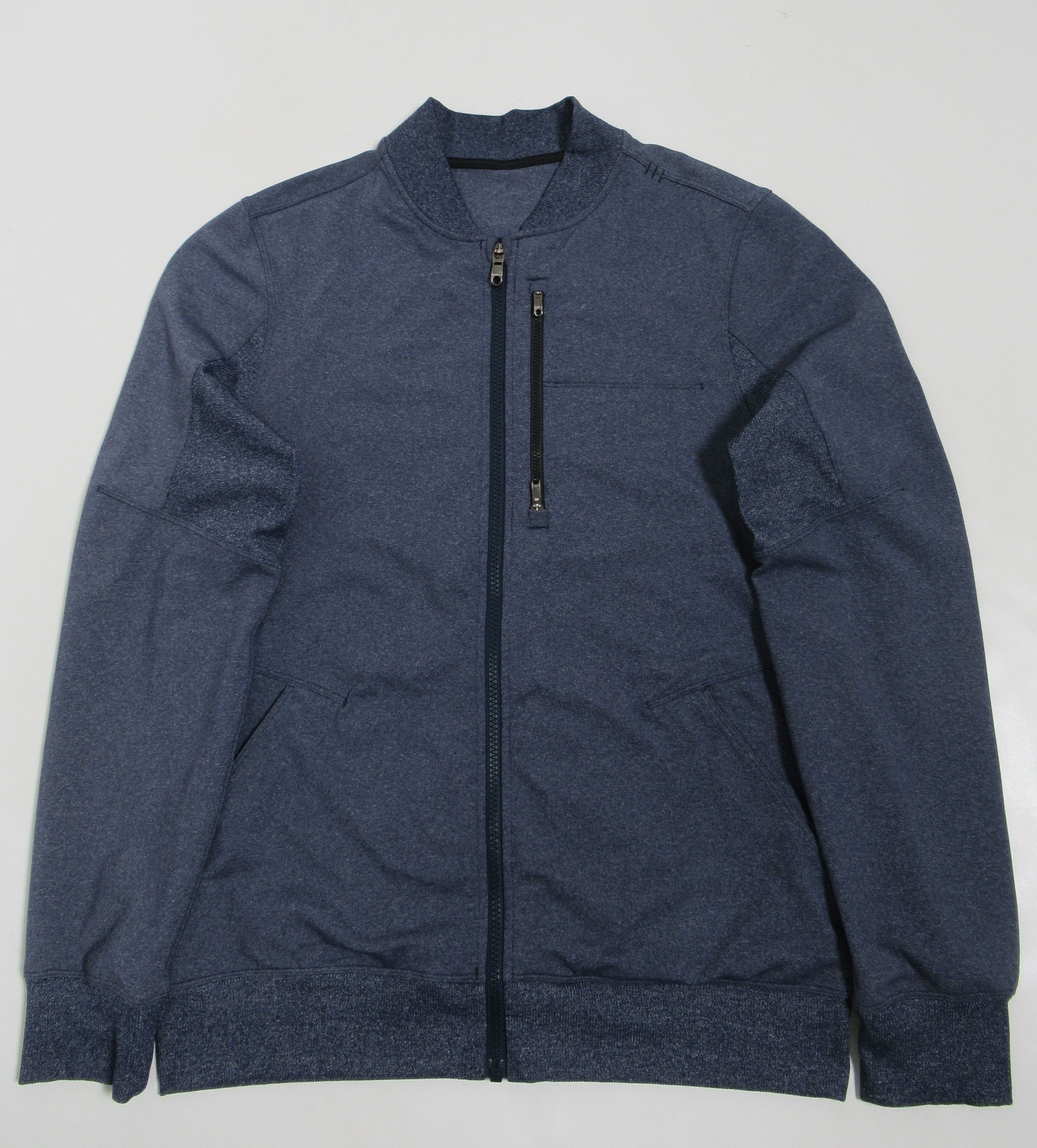 Lululemon Lululemon Men's Six Pack Jacket Heathered Deep Navy Size S Size US S / EU 44-46 / 1 - 1 Thumbnail