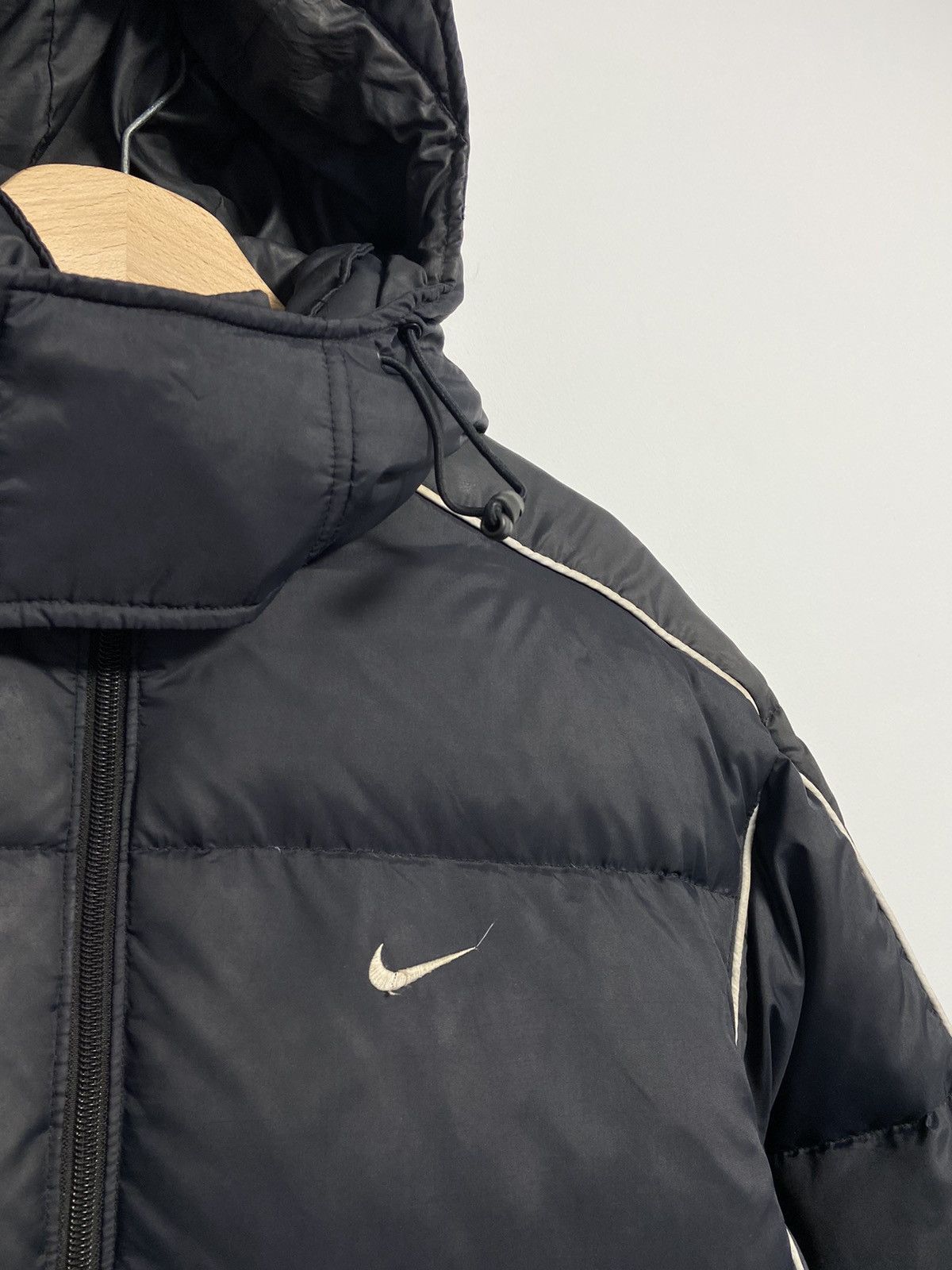 Nike × Vintage NIKE DOWN PUFFER Y2K JACKET 90's SWOOSH LOGO Size US L / EU 52-54 / 3 - 8 Thumbnail