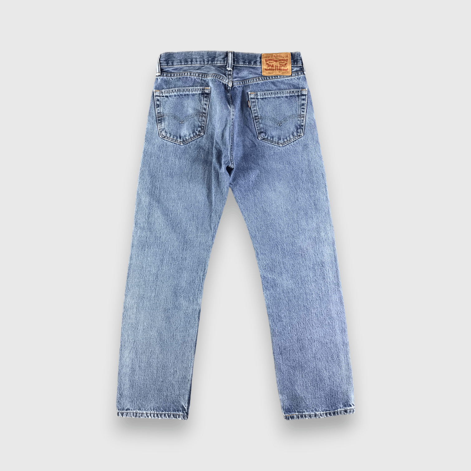 Levi's Vintage Blue Wash Levis 505 Jeans-J3473 Size US 31 - 2 Thumbnail