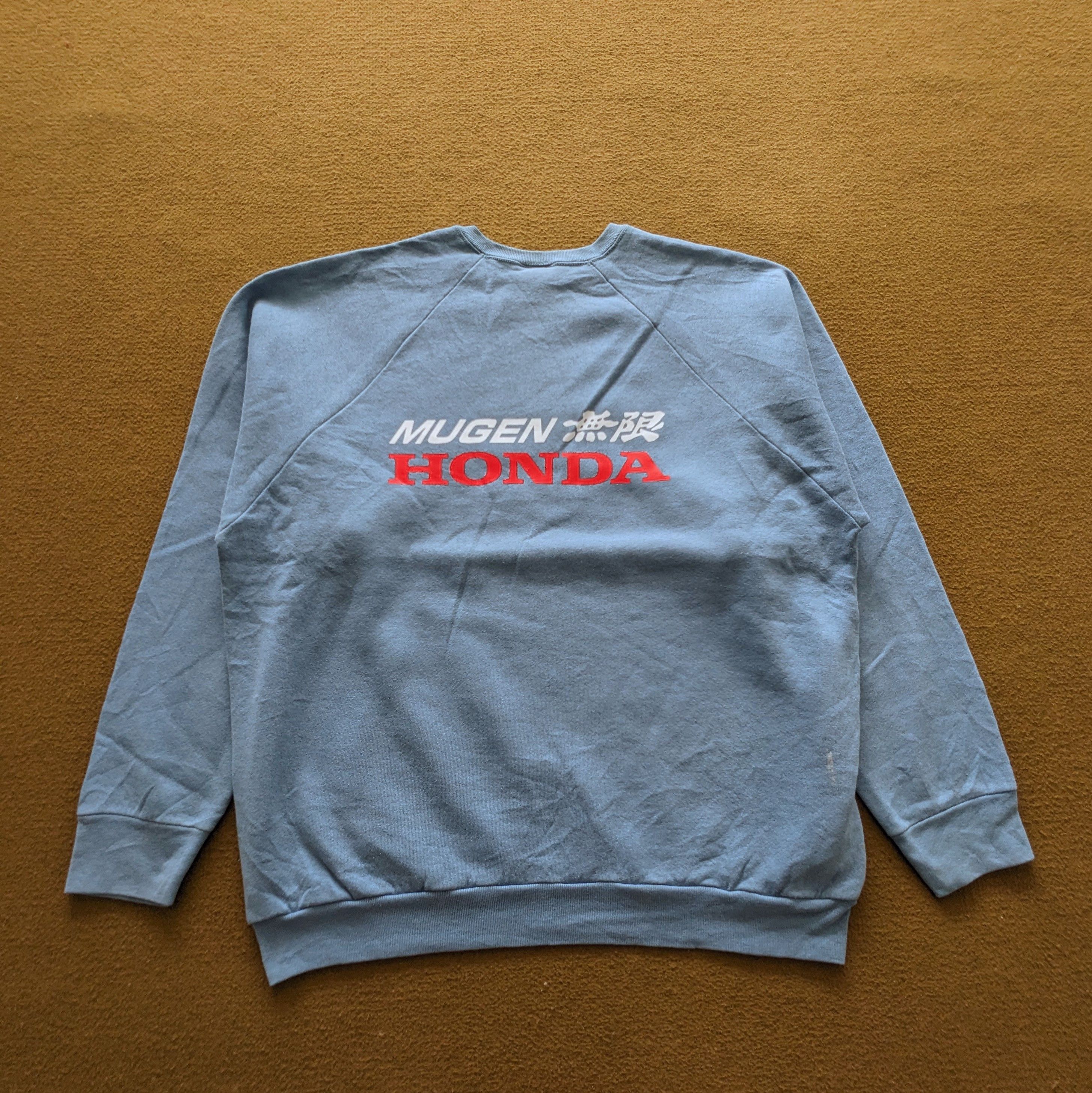 Vintage Vintage MUGEN HONDA Racing Custom Sweatshirt Size US XL / EU 56 / 4 - 1 Thumbnail