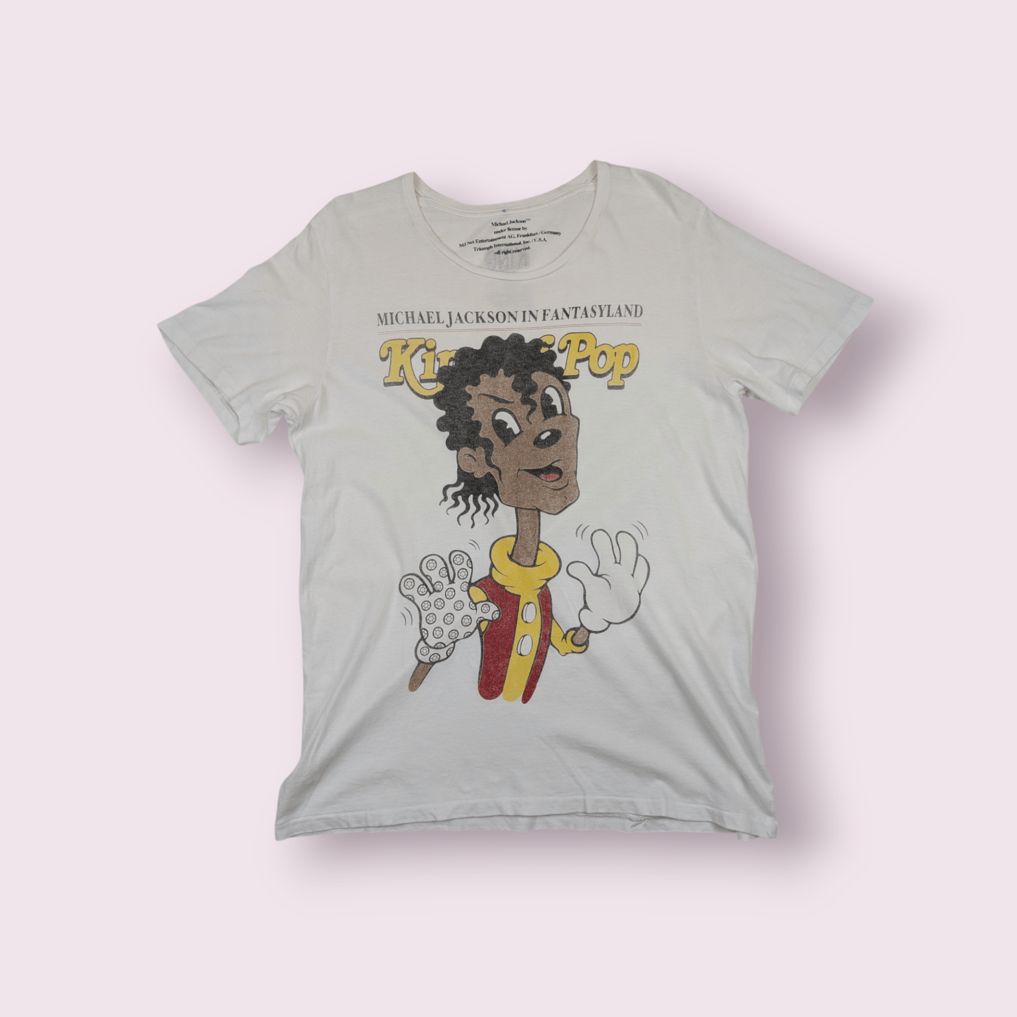 Michael Jackson × Rap Tees × The Rolling Stones Vintage 2000's MICHAEL JACKSON King Of Pop Rolling Stone Tee Size US L / EU 52-54 / 3 - 1 Thumbnail