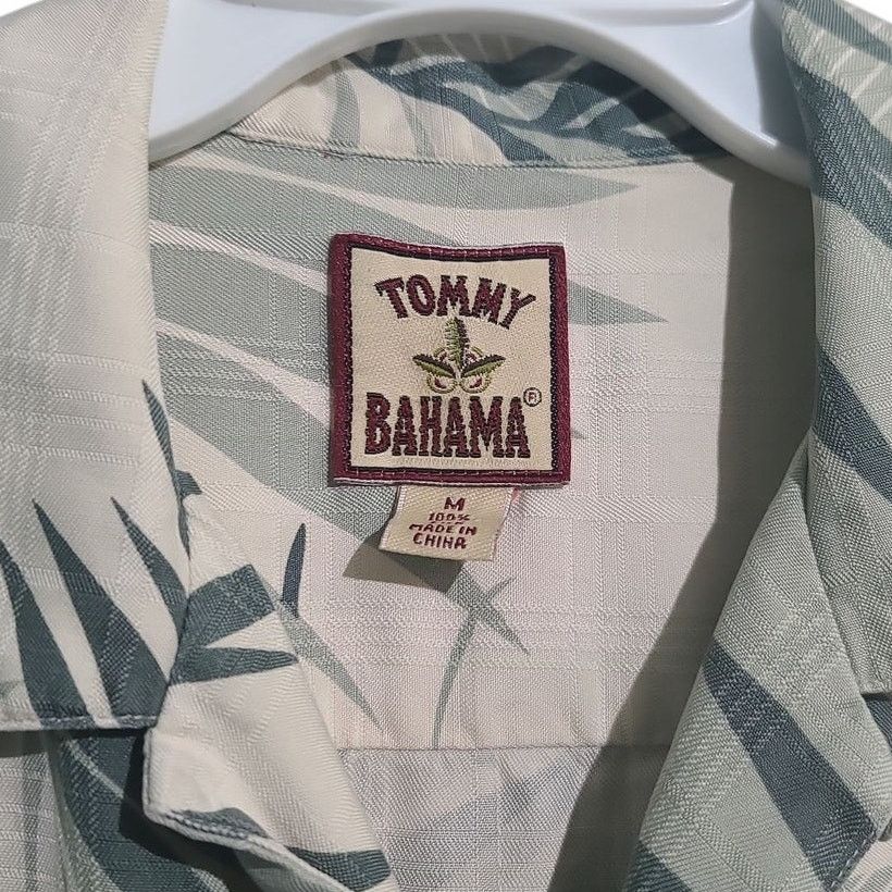 Tommy Bahama Tommy Bahama Vintage Silk Frond Print Button-Up Shirt M Size US M / EU 48-50 / 2 - 4 Thumbnail