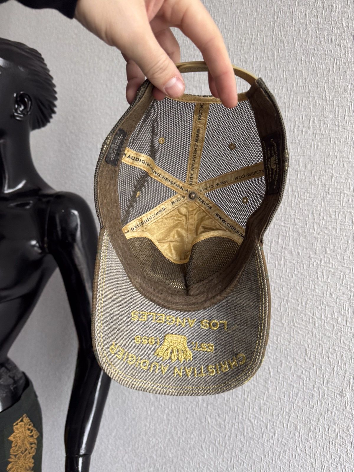 Christian Audigier × Japanese Brand × Vintage Vintage Christian Audigier Los Angeles hat Japanese style Size ONE SIZE - 6 Thumbnail