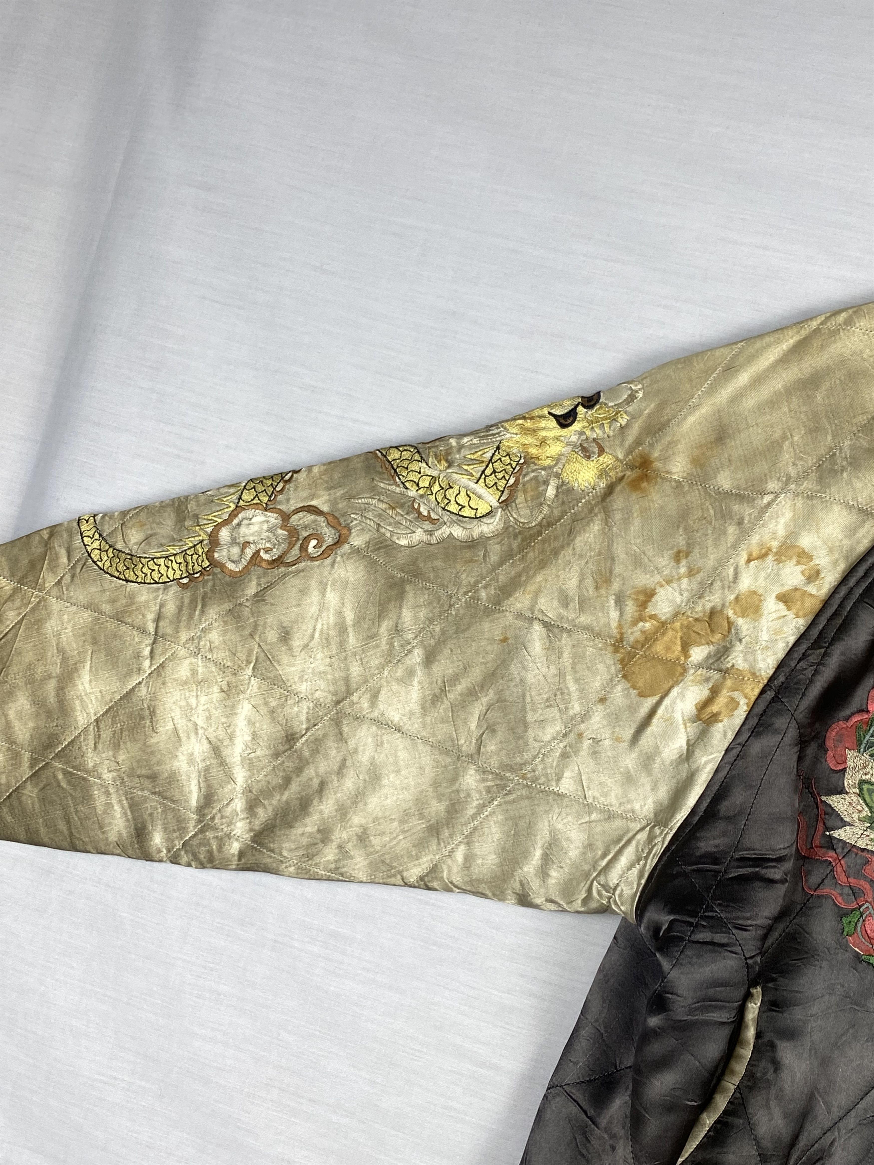 Toyo Enterprises Vintage Sukajan Map Dragon Jacket Size US L / EU 52-54 / 3 - 5 Thumbnail