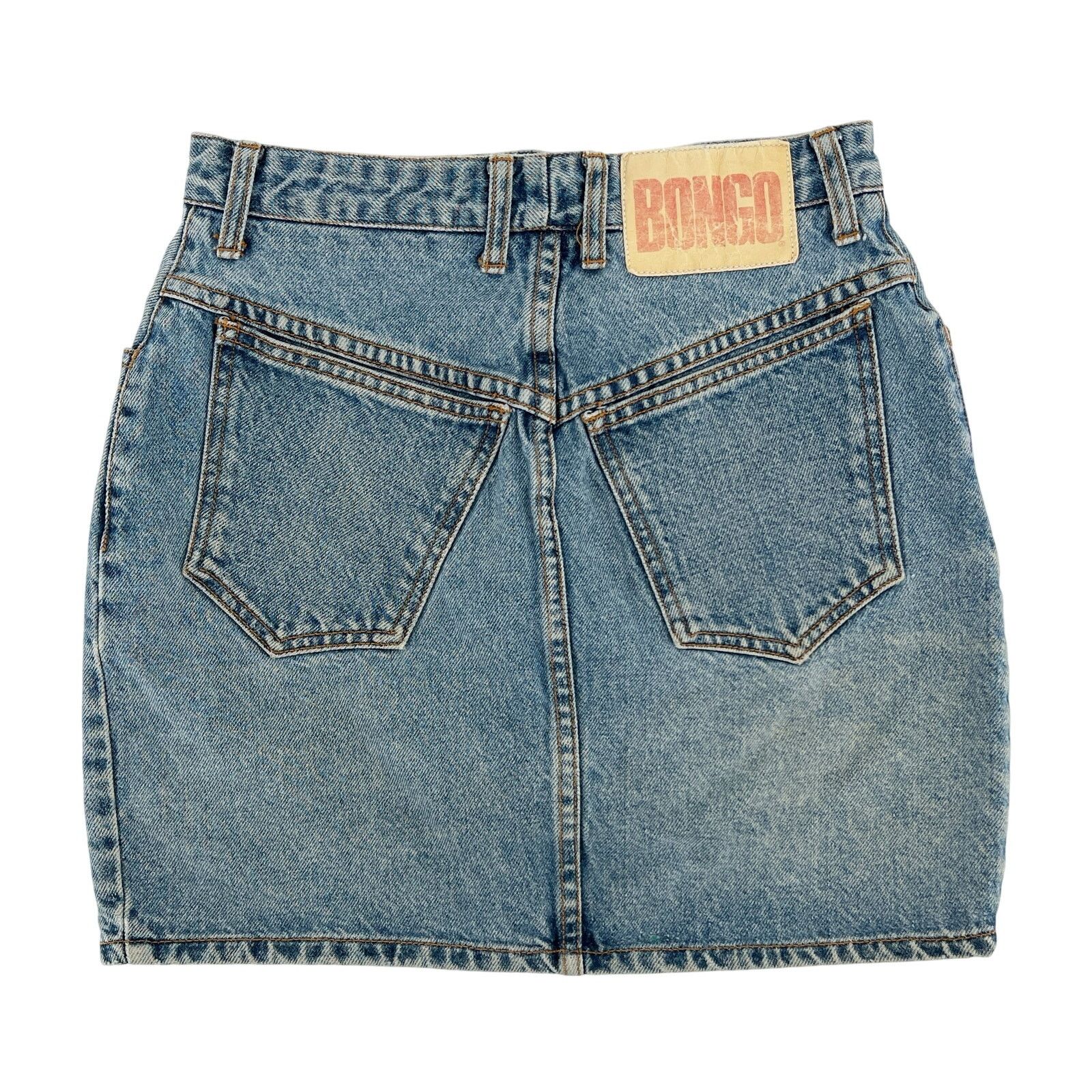 90s Bongo denim jeans mini skirt 1990s vintage