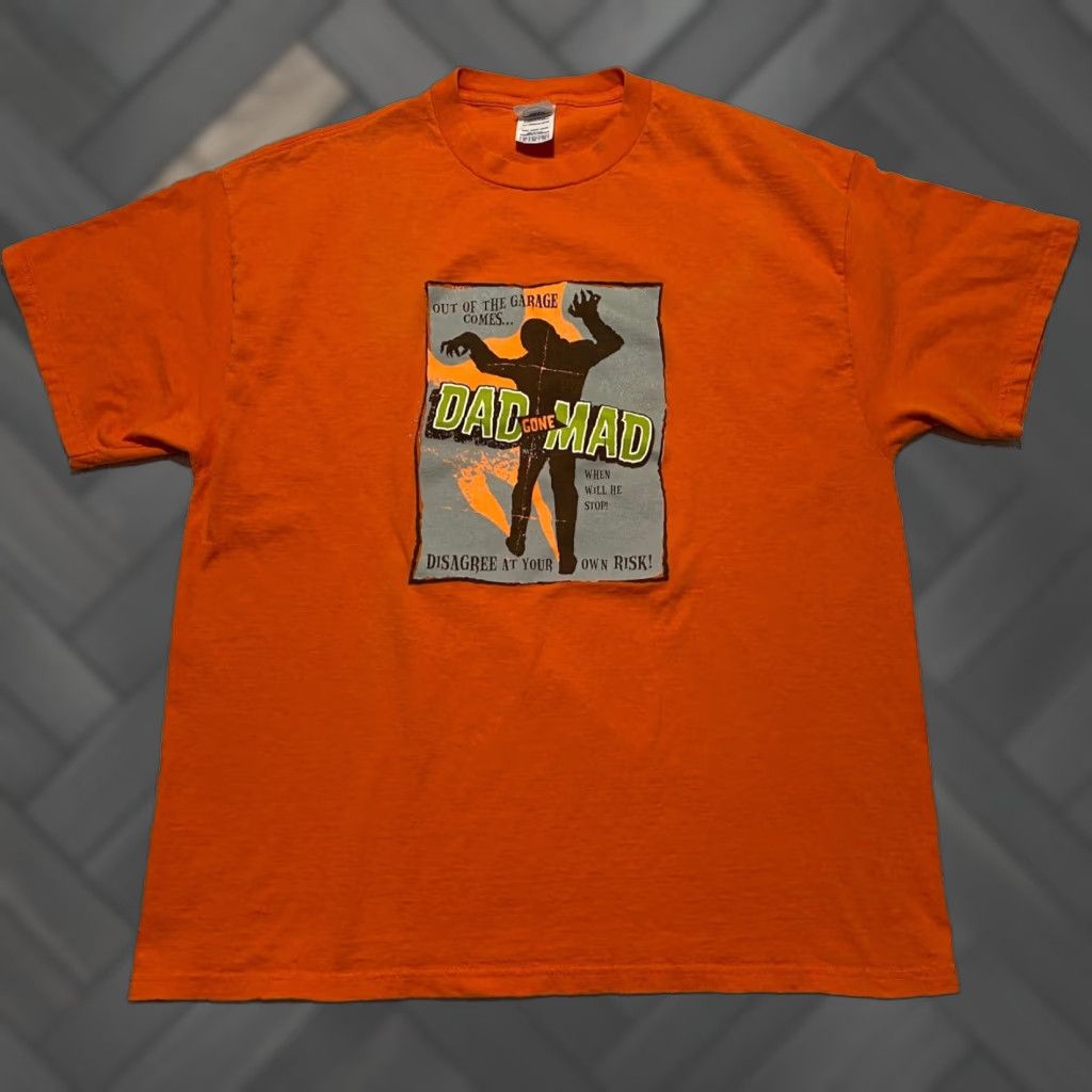 Vintage Delta Pro Weight T Shirt Orange Mens XL Adult Graphic Tee Size US XL / EU 56 / 4 - 1 Thumbnail