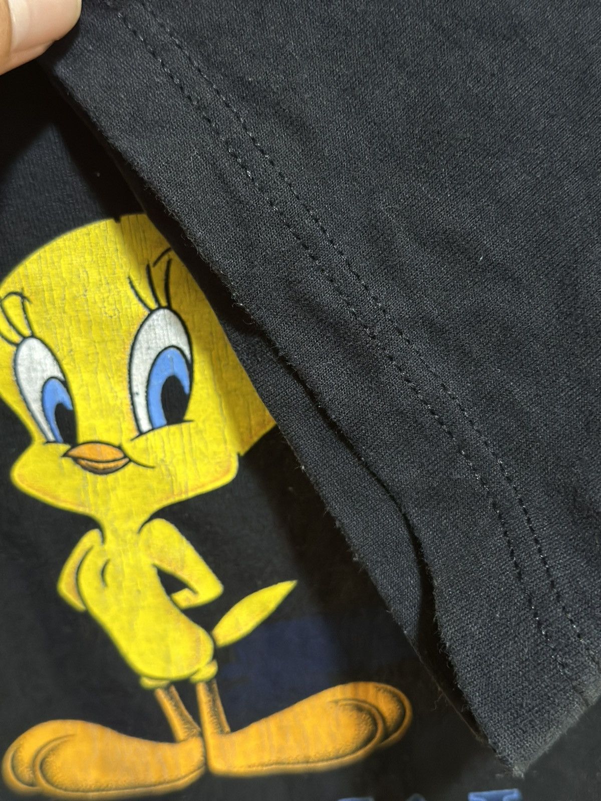 Cartoon Network × Vintage × Warner Bros Vintage 90s Tweety Tweety Faded Tee Size US L / EU 52-54 / 3 - 6 Thumbnail