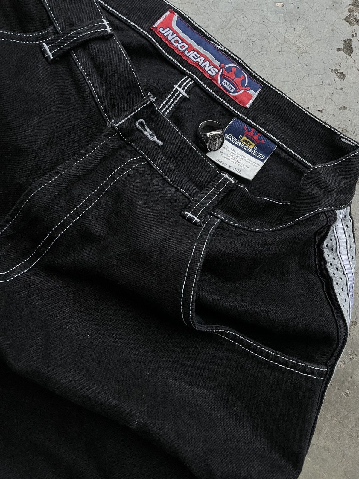 JNCO JNCO Stripes Jeans Size US 34 / EU 50 - 4 Thumbnail