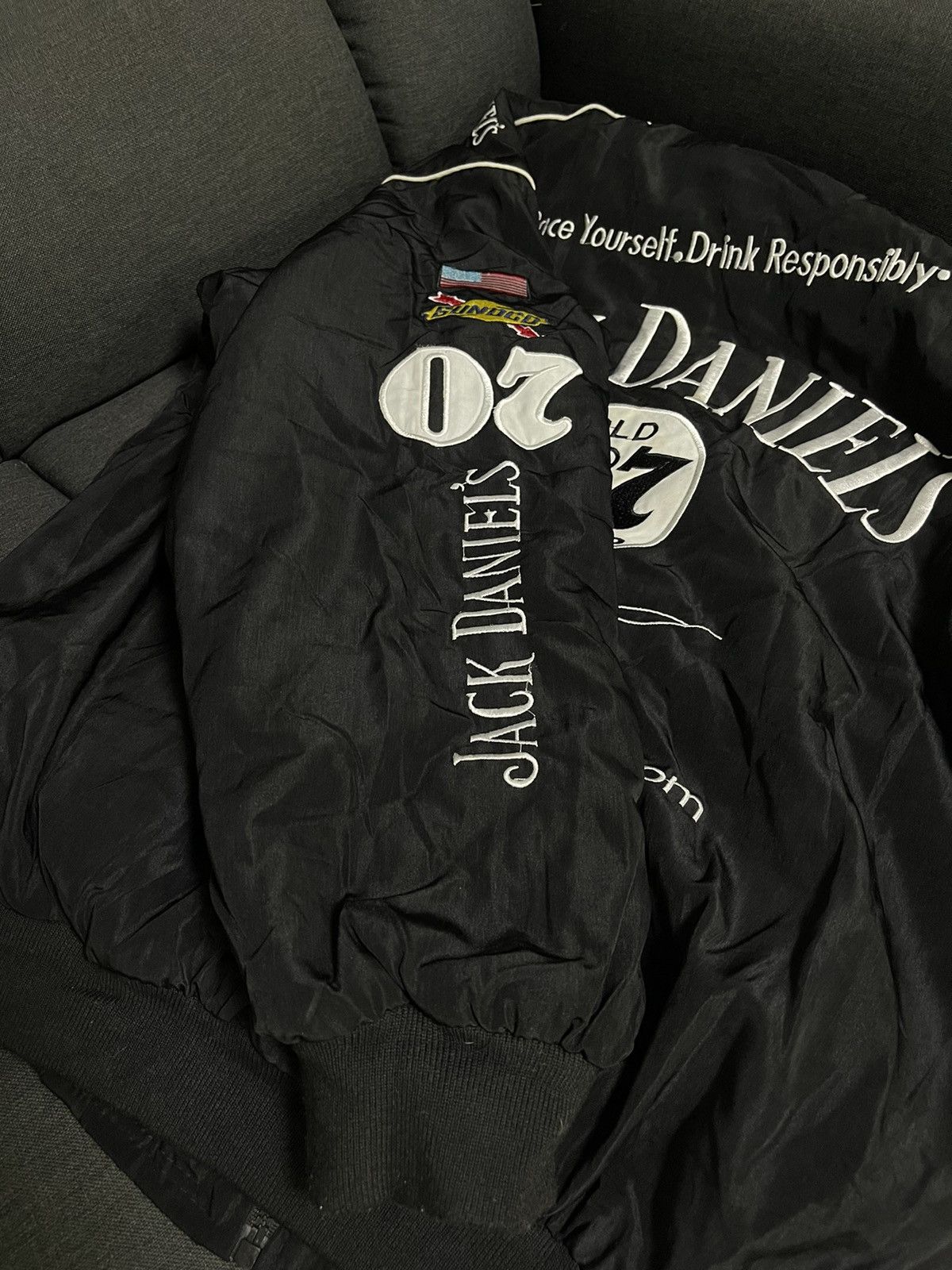 Jeff Hamilton × NASCAR Vintage Jeff Hamilton Jacket Rare Size US L / EU 52-54 / 3 - 5 Thumbnail