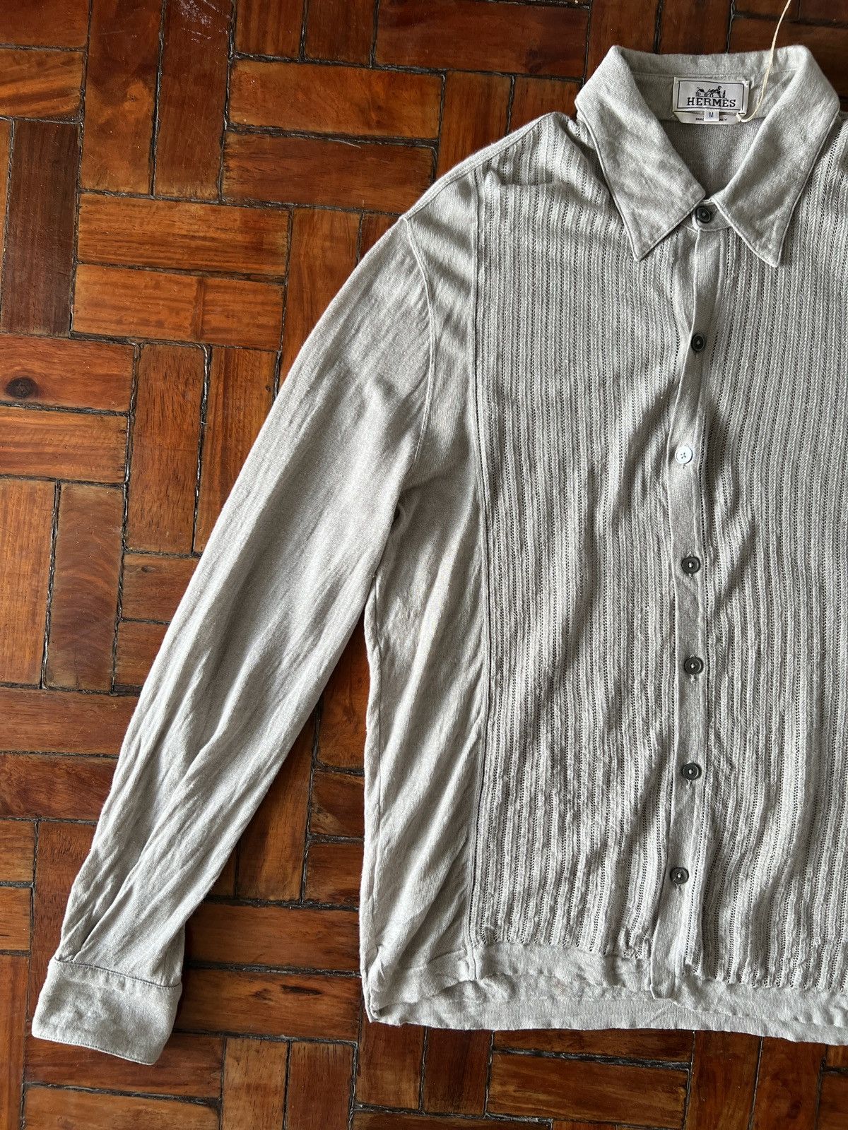 Hermes Hermes linen shirt Size US M / EU 48-50 / 2 - 12 Thumbnail