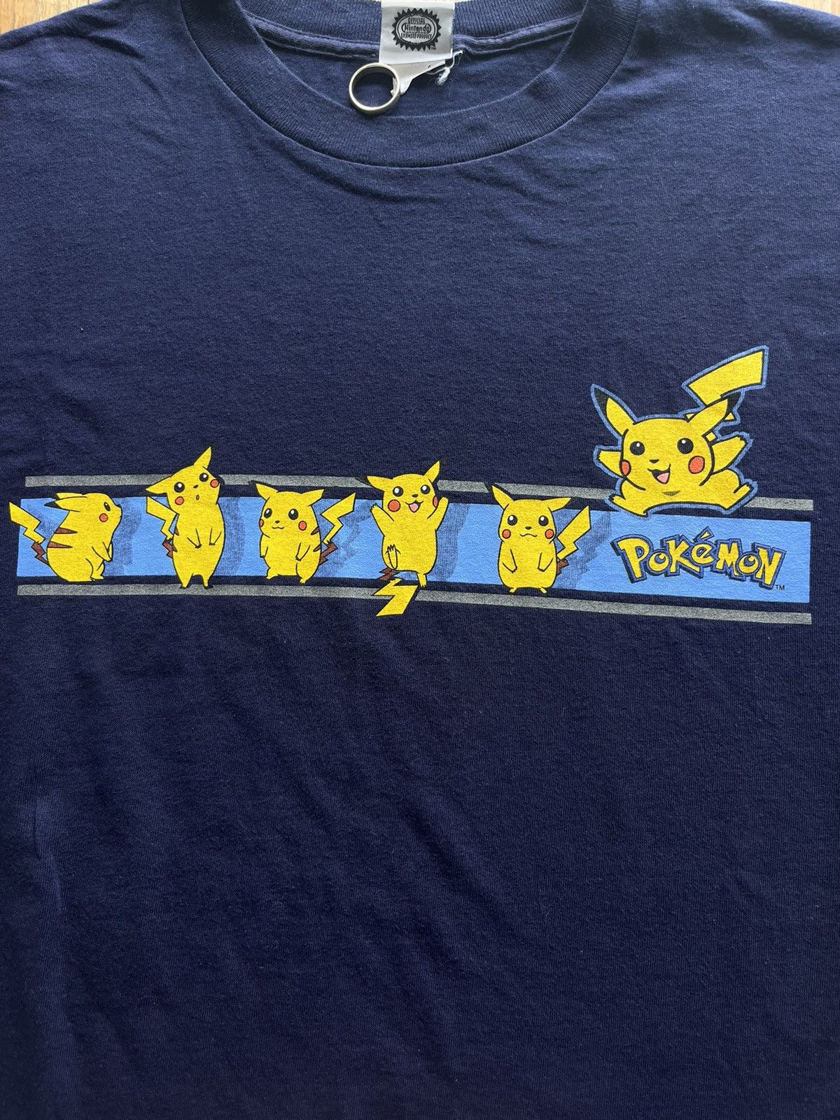 Nintendo × Pokemon × Vintage Vintage PIKACHU POKEMON emotional Nintendo T-shirt Size US XXL / EU 58 / 5 - 8 Thumbnail