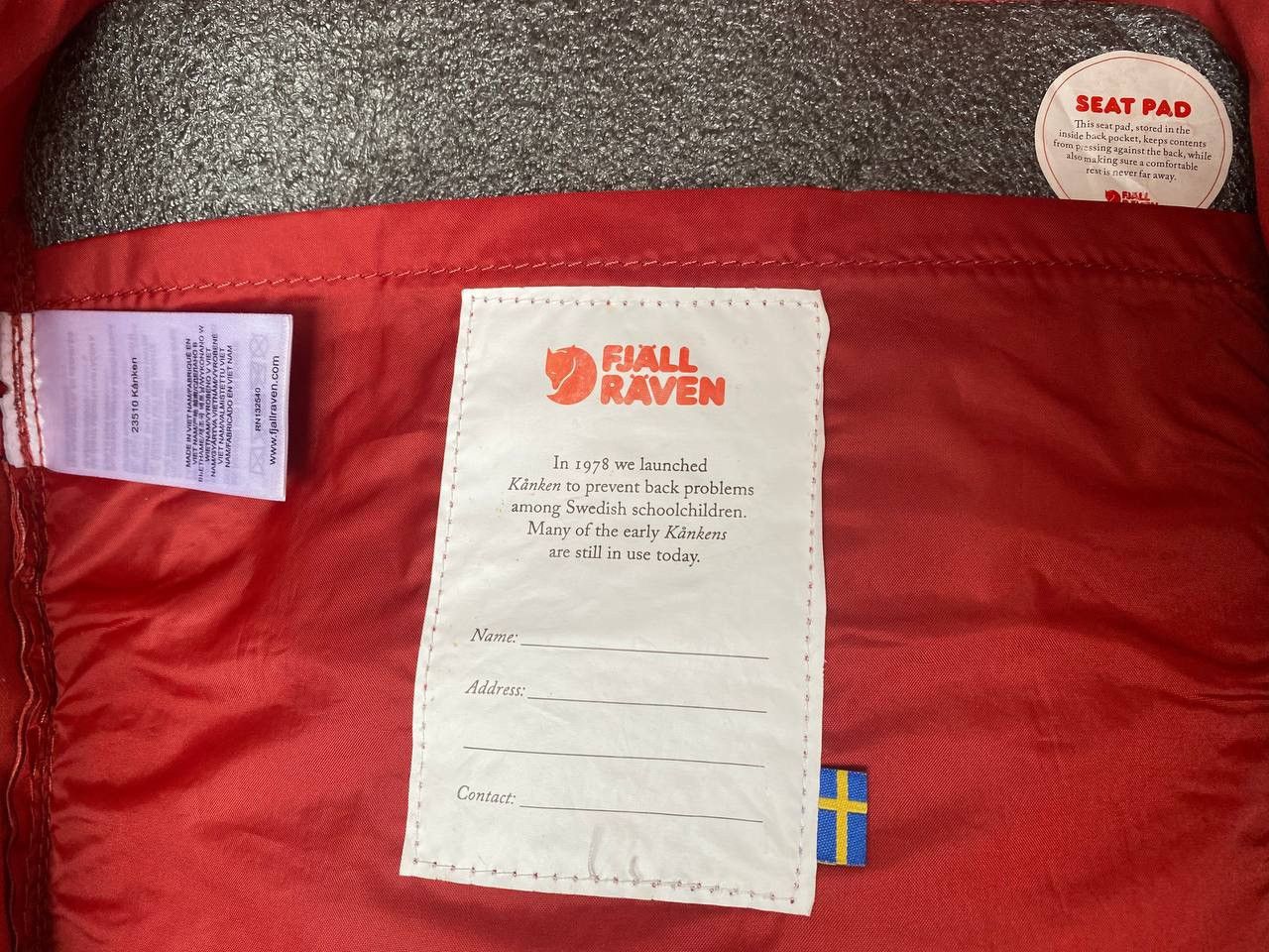 Fjallraven Rare Fjallraven 23510 Kanken Classic Bag Washed Y2K outdoor Size ONE SIZE - 7 Thumbnail