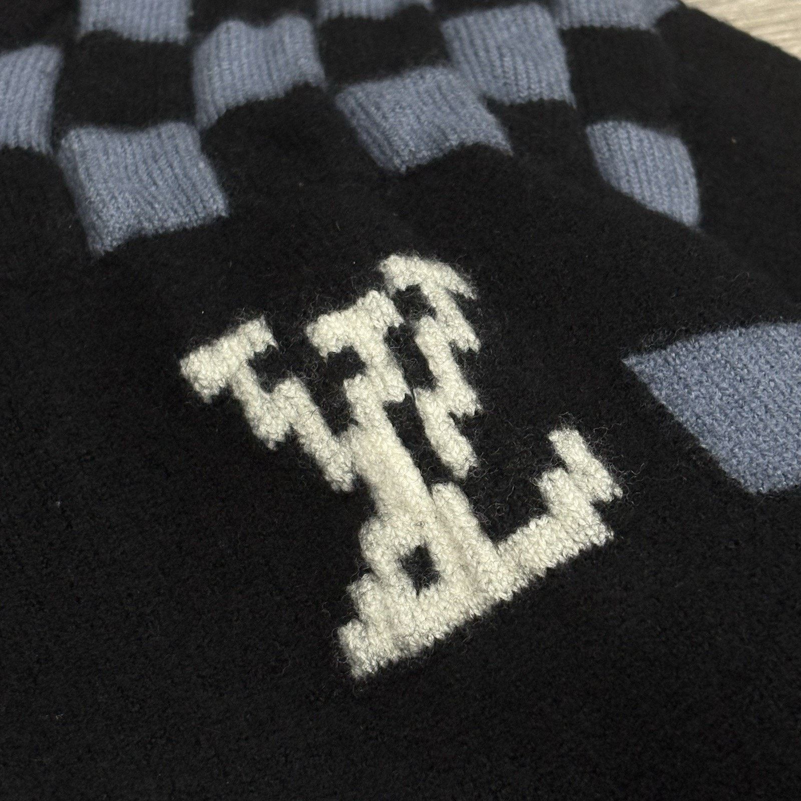 Louis Vuitton Louis Vuitton Fair Isle Macro Knit Sweater ' Black Blue ' Size US L / EU 52-54 / 3 - 6 Thumbnail