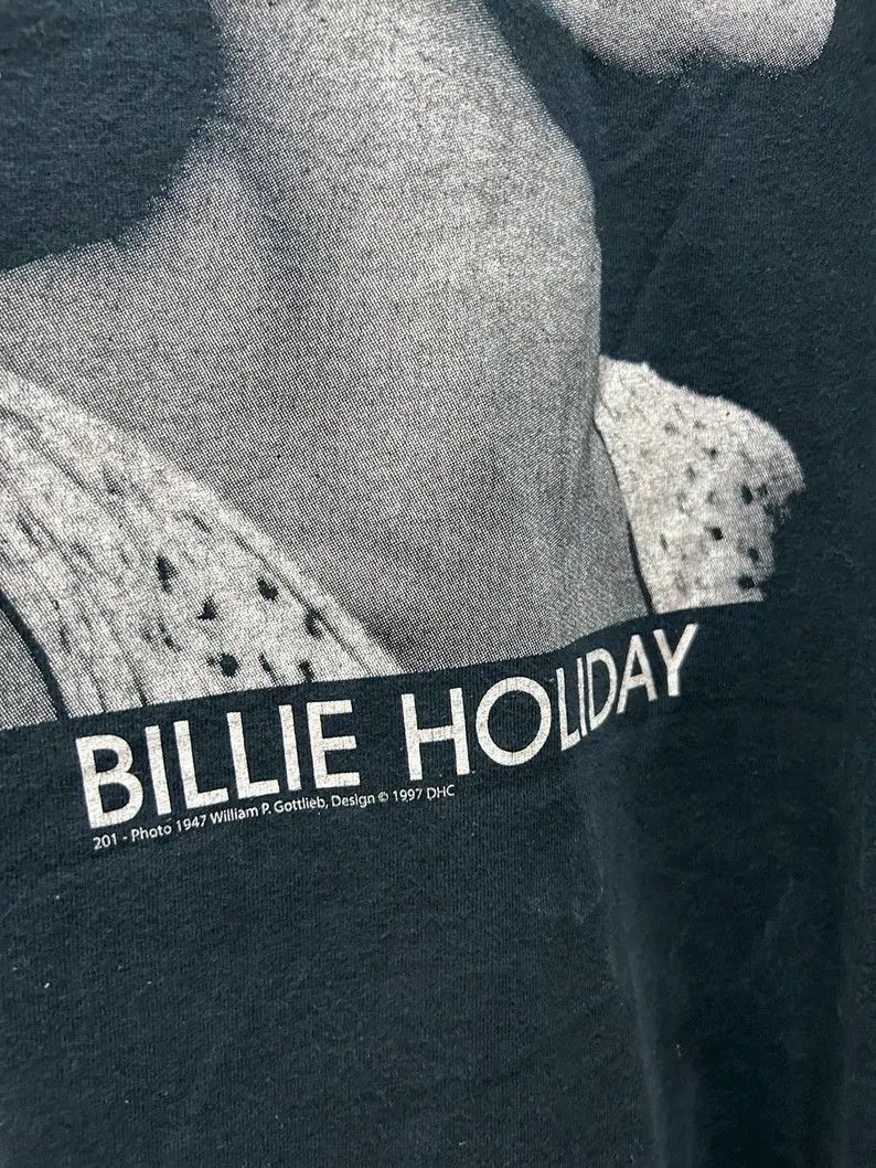Vintage Vintage 2000s Billie Holiday tshirt size M Size US M / EU 48-50 / 2 - 4 Thumbnail