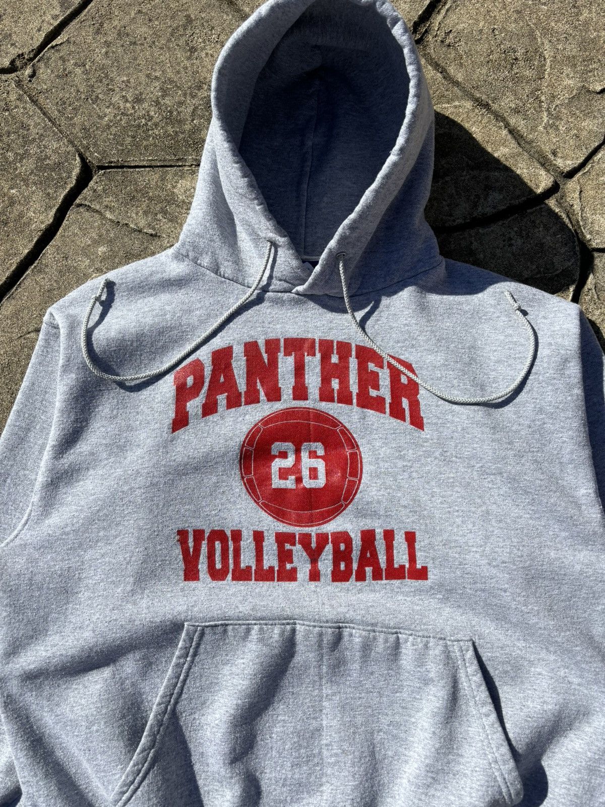 Champion × Vintage Y2K Champion Casual Grey Hoodie Size US L / EU 52-54 / 3 - 4 Thumbnail