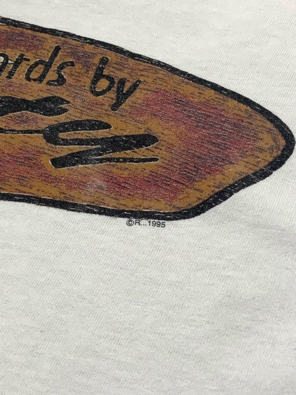 Rusty × Vintage Vintage 90s Rusty Surfboard Iconic Logo Single Stitch Tshirt Size US L / EU 52-54 / 3 - 8 Thumbnail