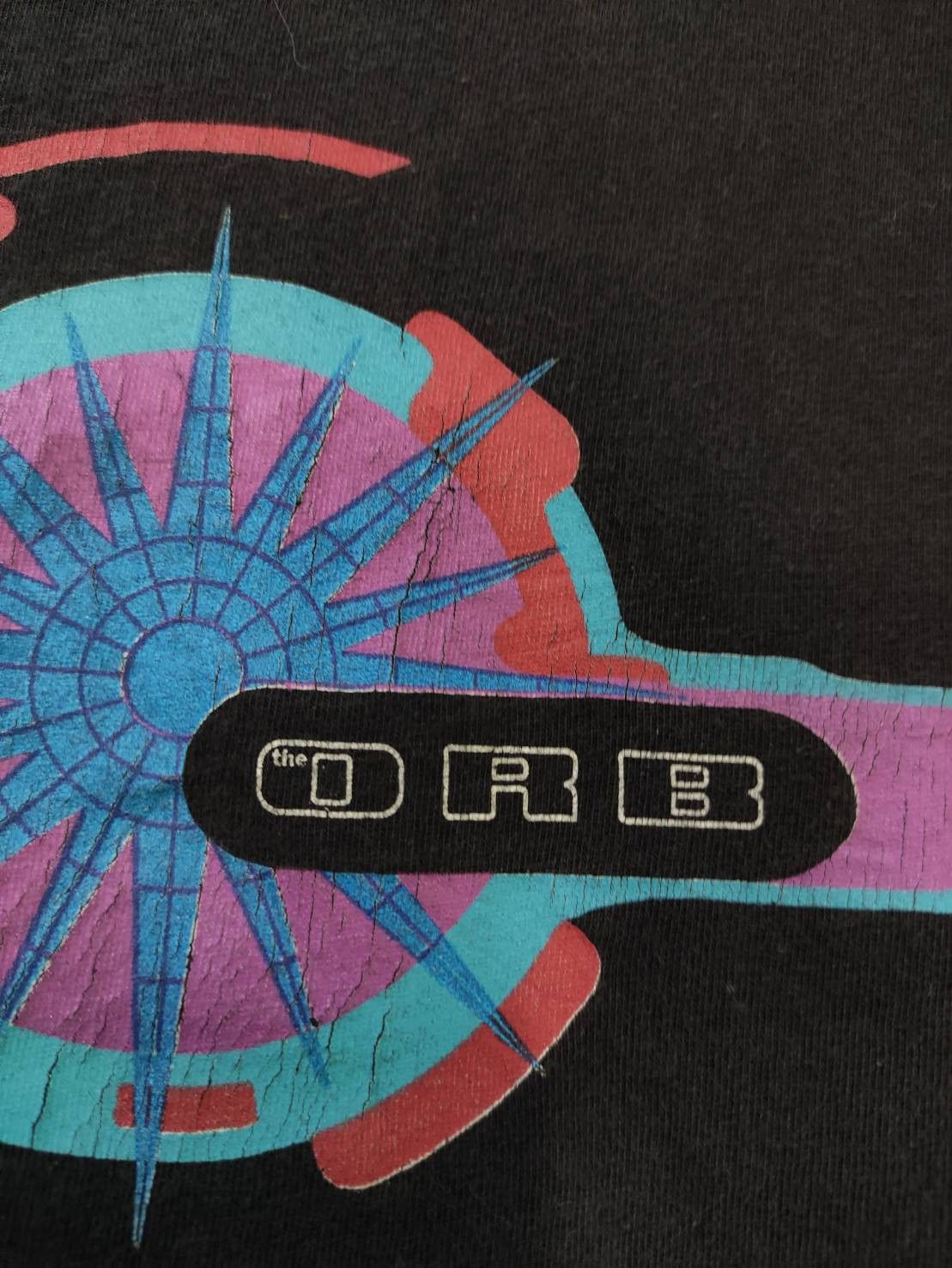 Band Tees Vtg 90's The Orb 's Adventures Beyond the Ultraworld Album Size US L / EU 52-54 / 3 - 5 Thumbnail
