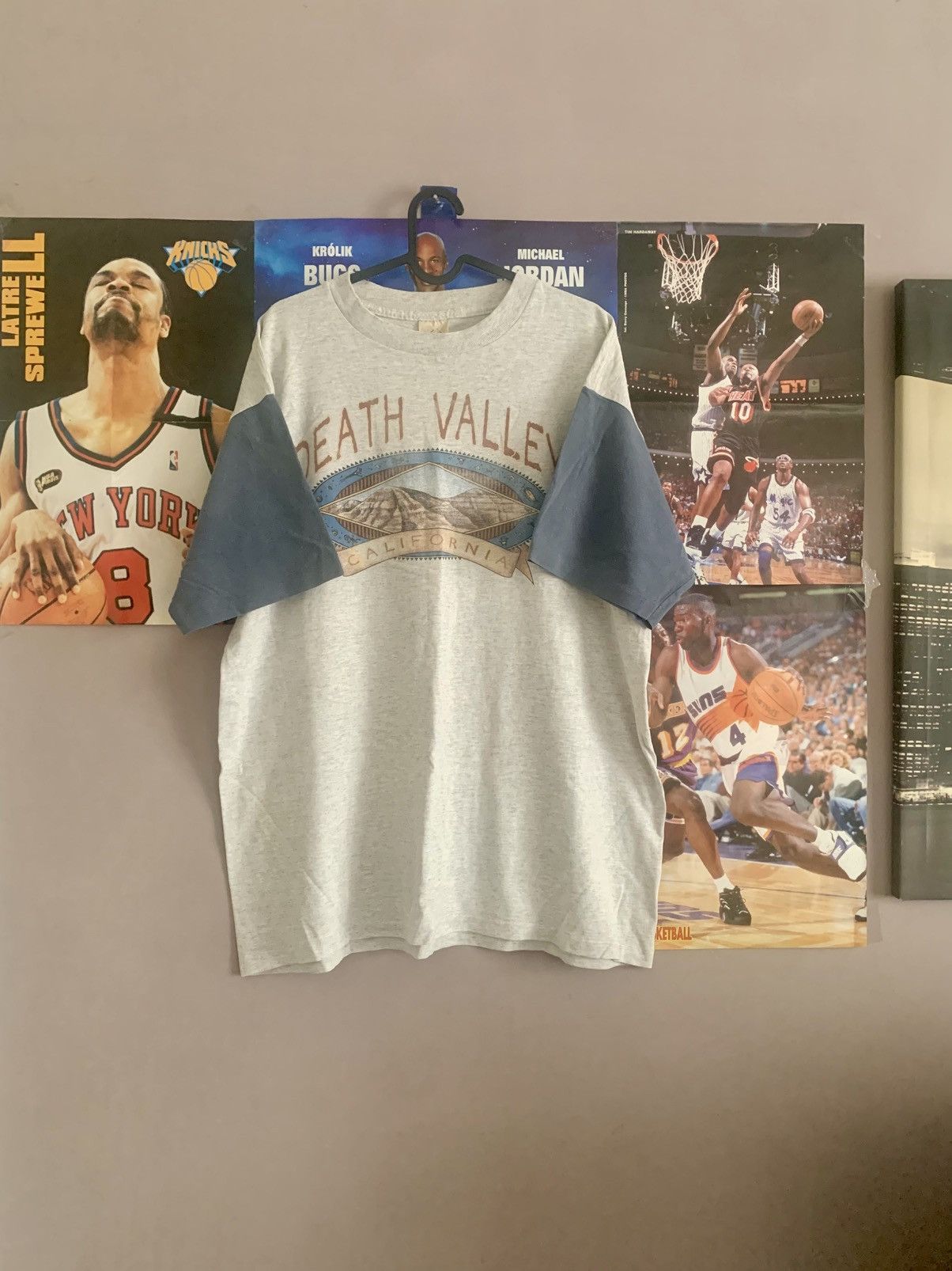 Vintage 90s Vintage Prairie Mountain Death Valley California Tee Size US XL / EU 56 / 4 - 1 Thumbnail