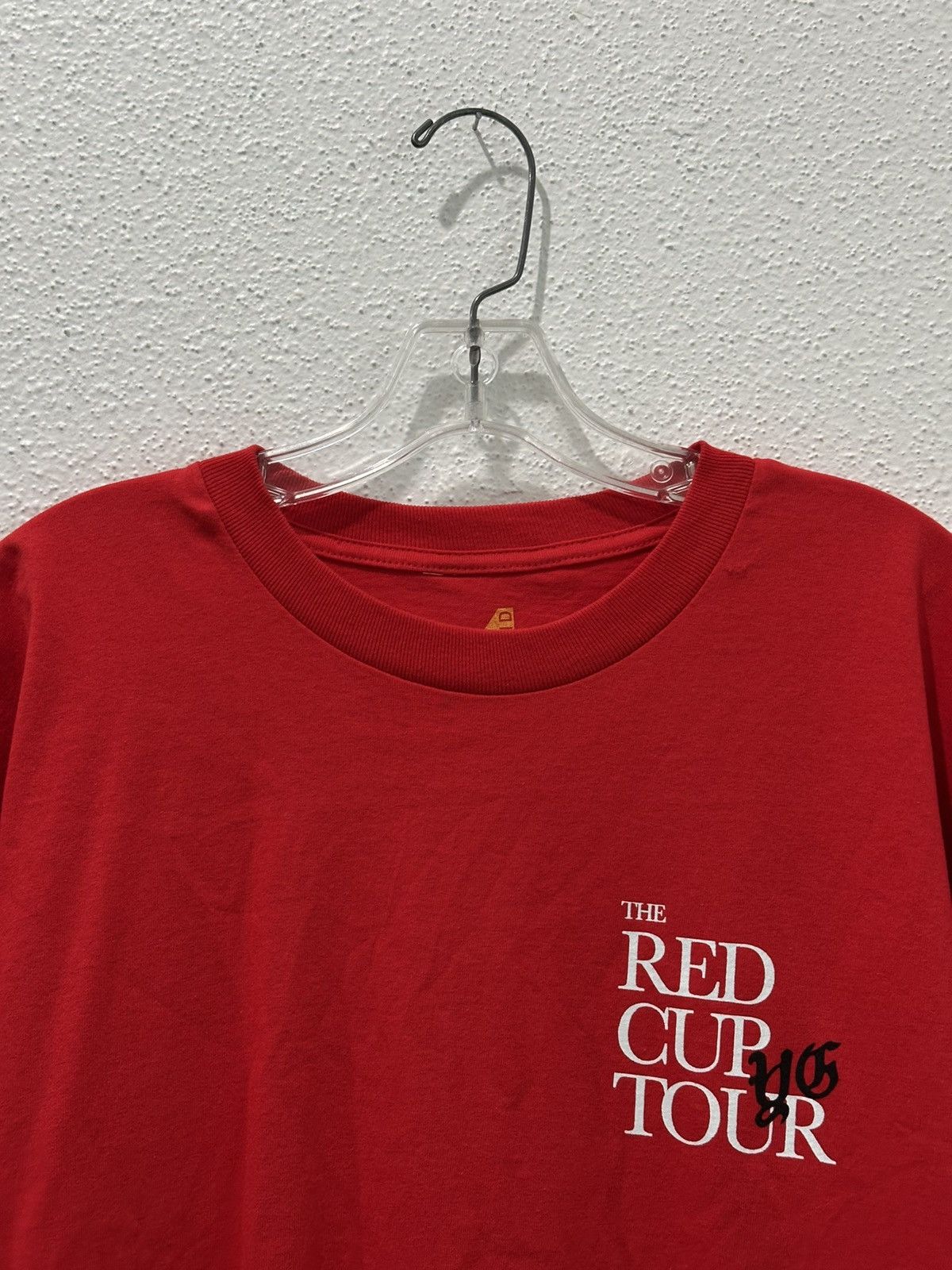4HUNNID 4 Hunnid YG The Red Cup Tour 2023 Promo Tshirt Size Large Size US L / EU 52-54 / 3 - 6 Thumbnail